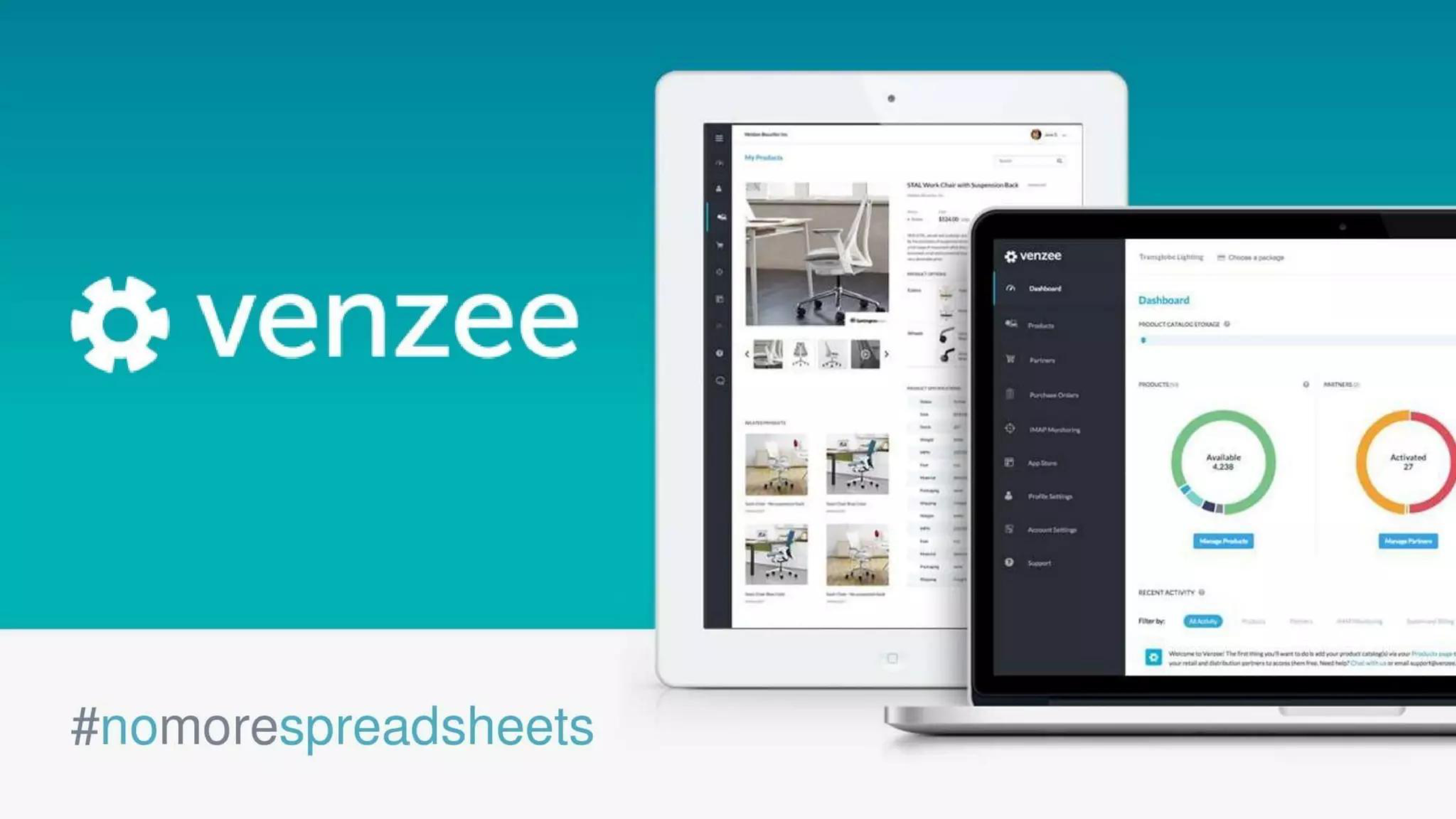 Venzee Pitch Deck — page 1