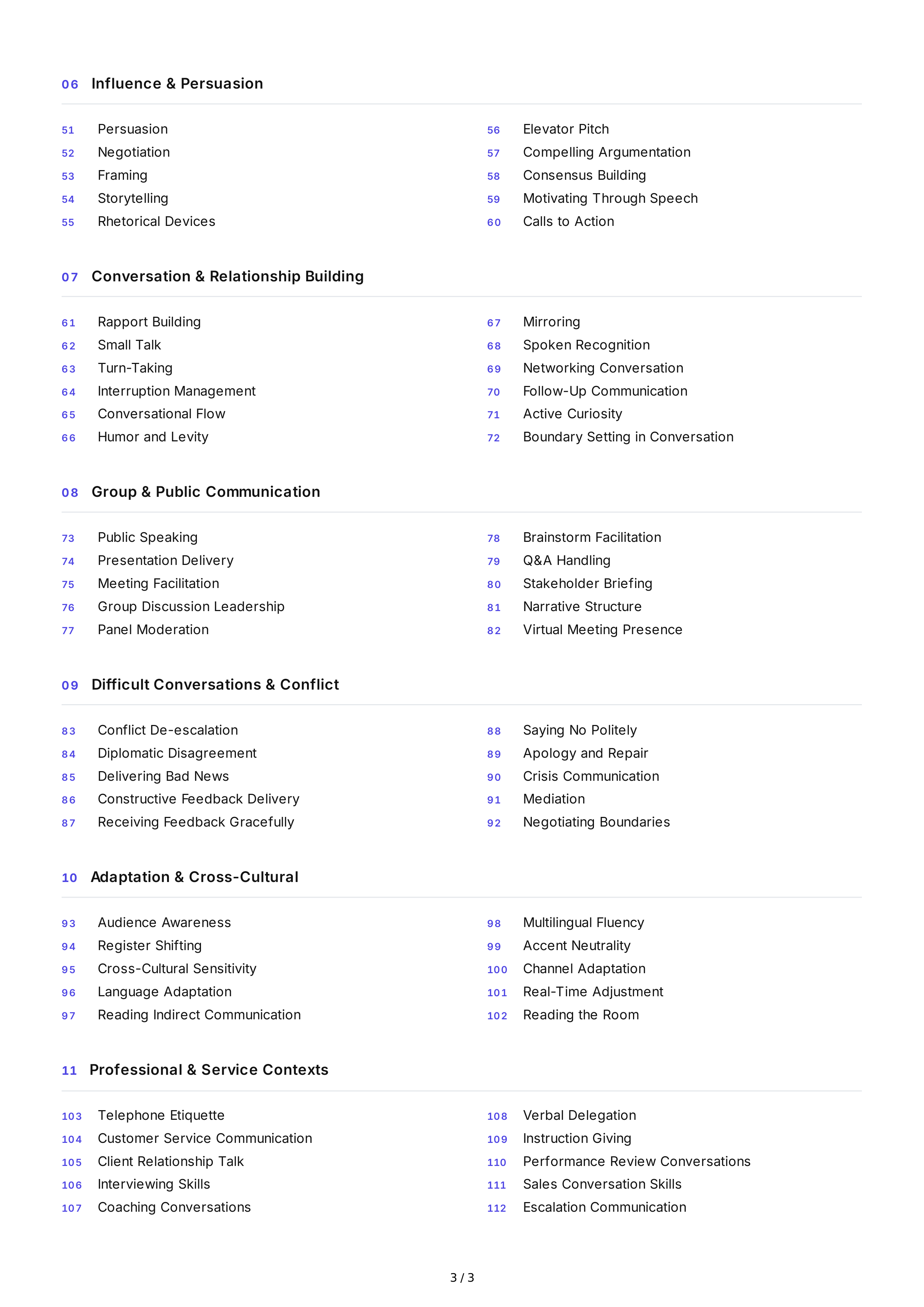 Verbal Communication Soft Skills — page 3