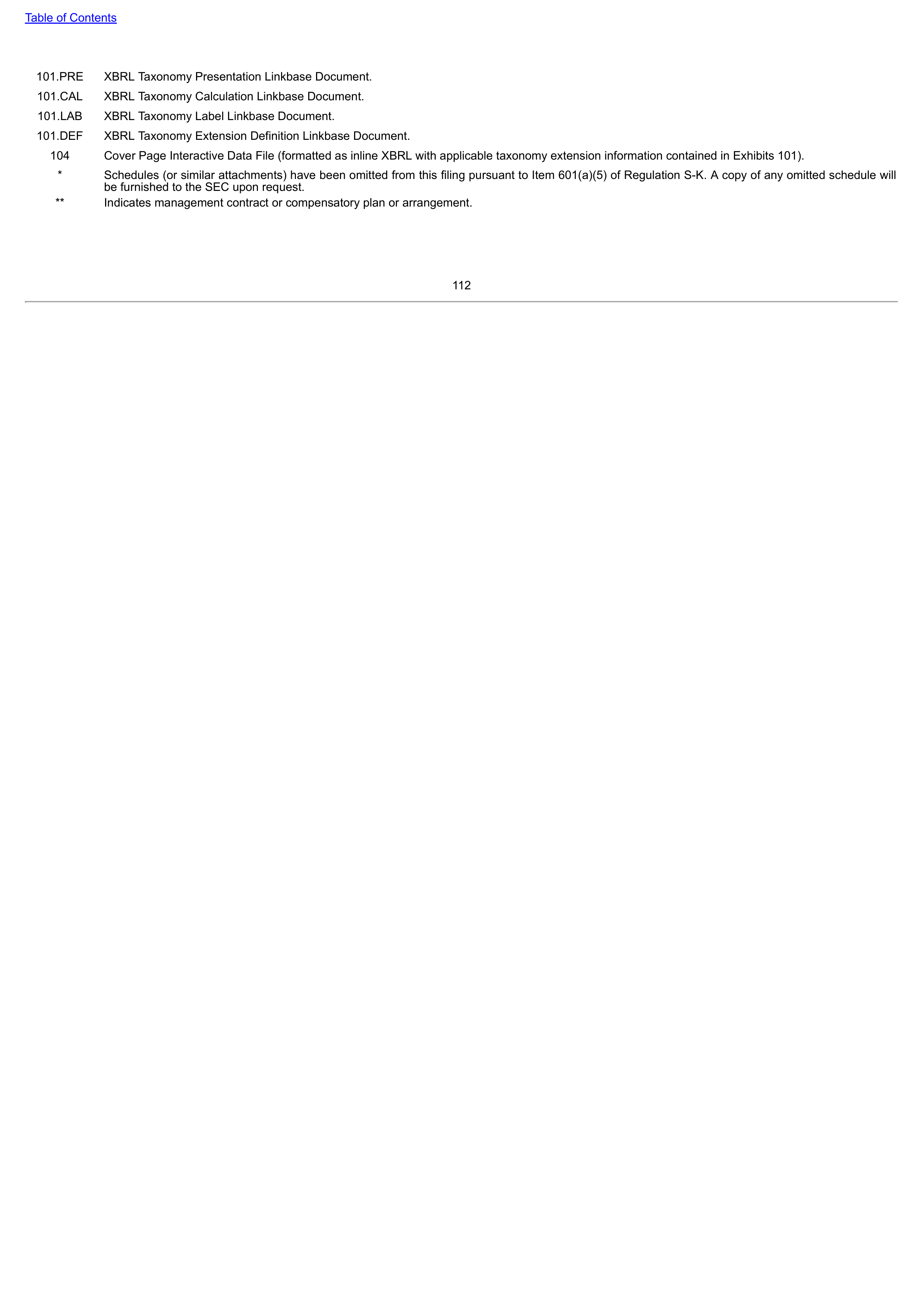 Verizon Annual Report — page 112