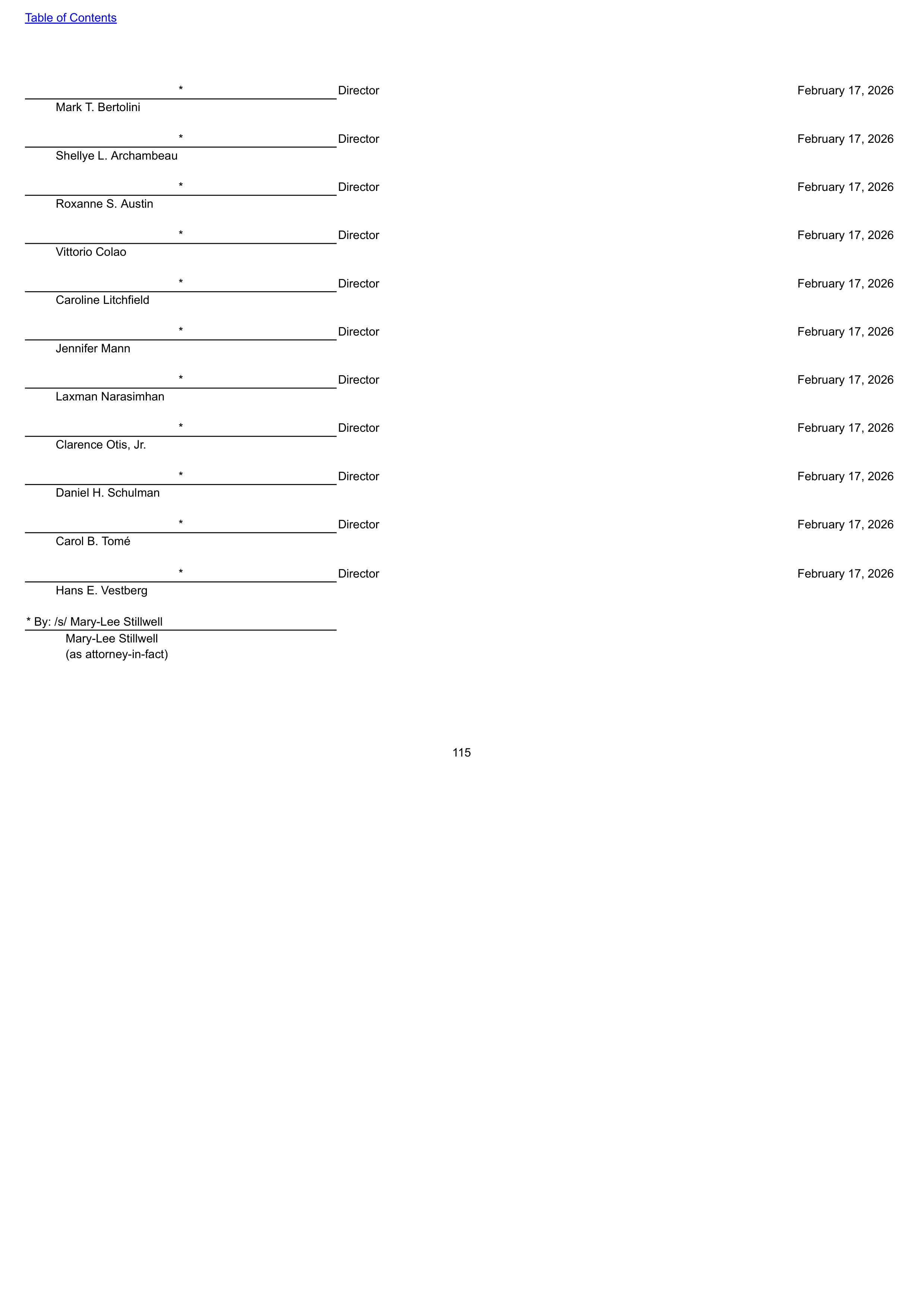 Verizon Annual Report — page 115