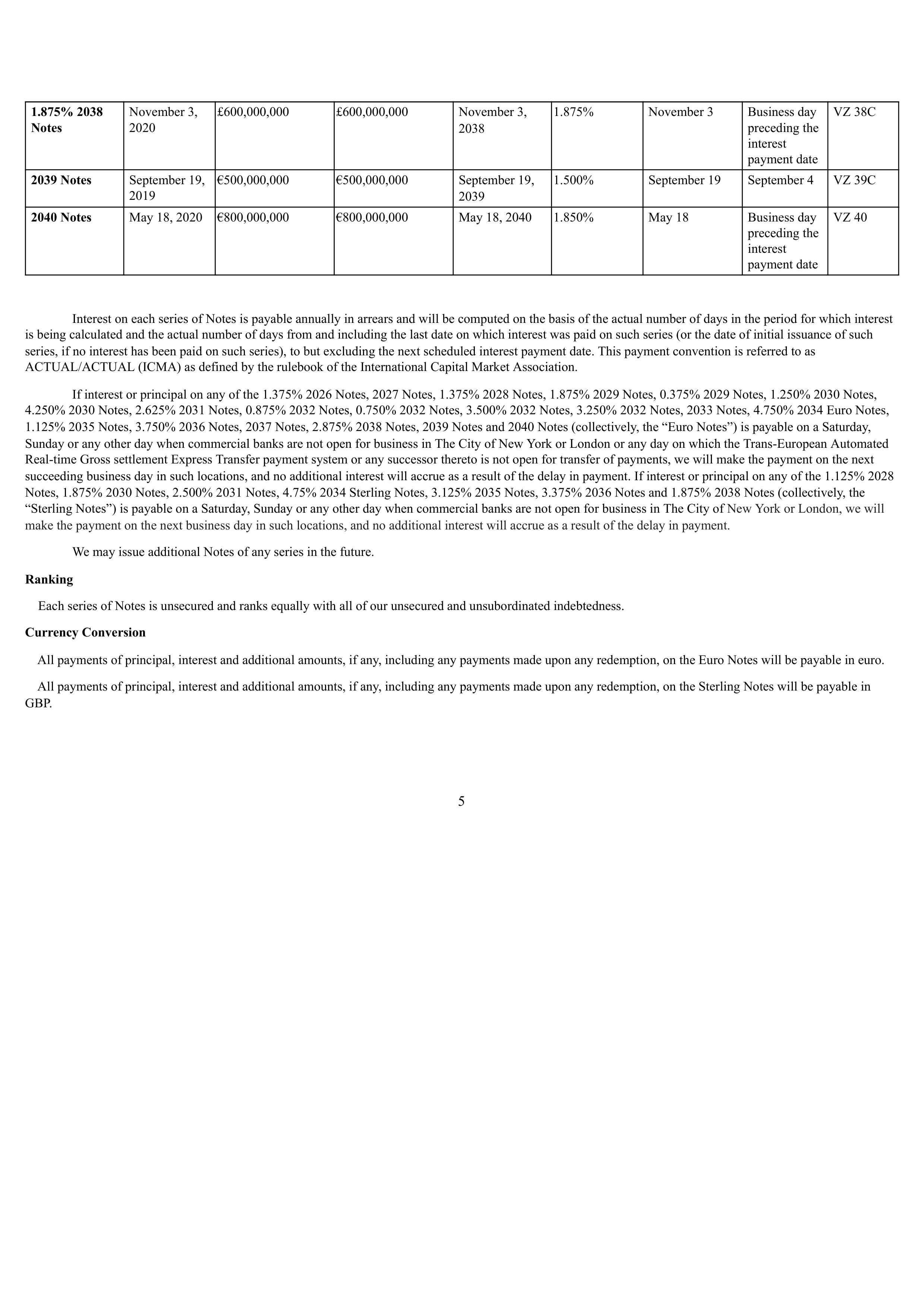 Verizon Annual Report — page 120