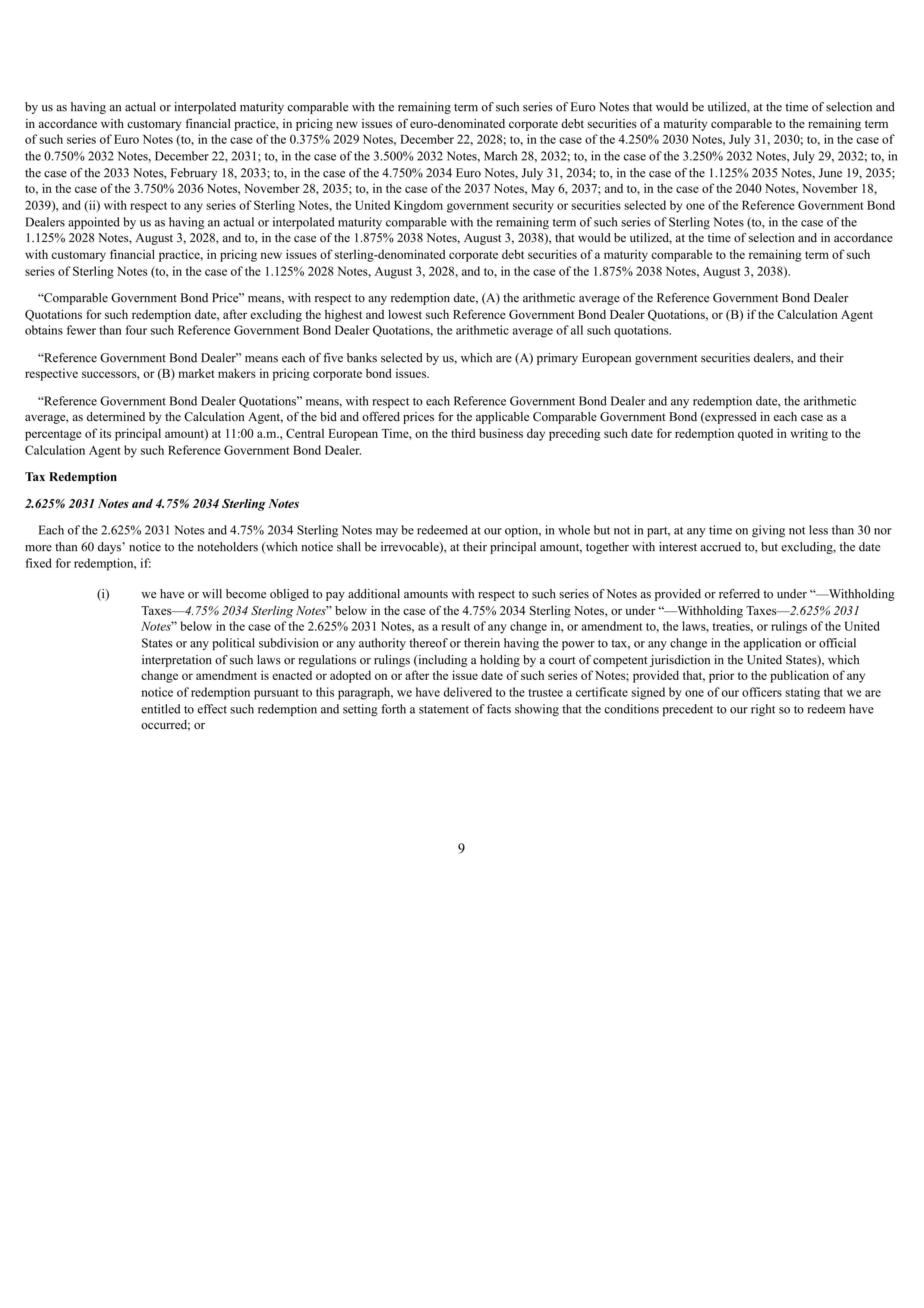 Verizon Annual Report — page 124