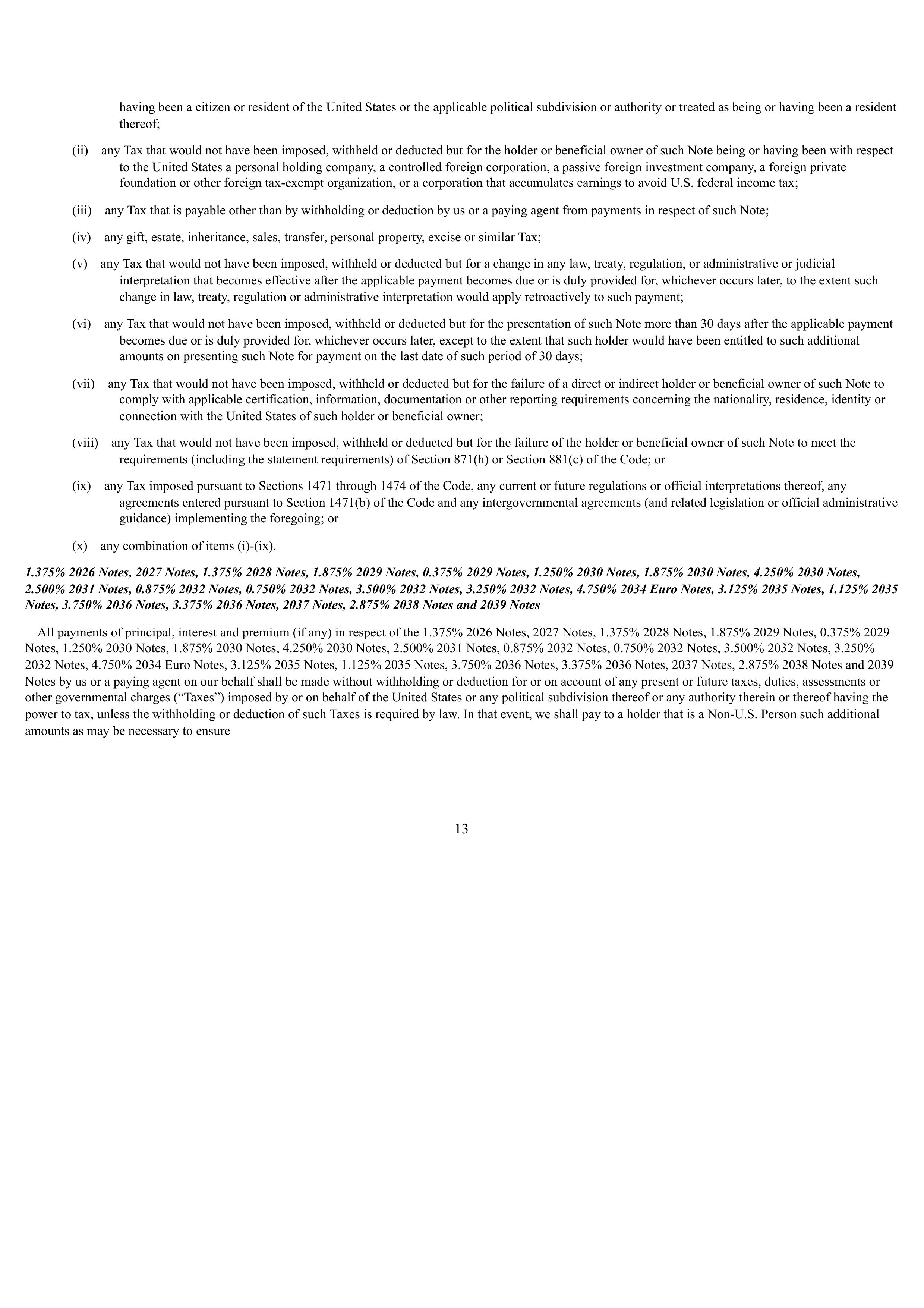 Verizon Annual Report — page 128