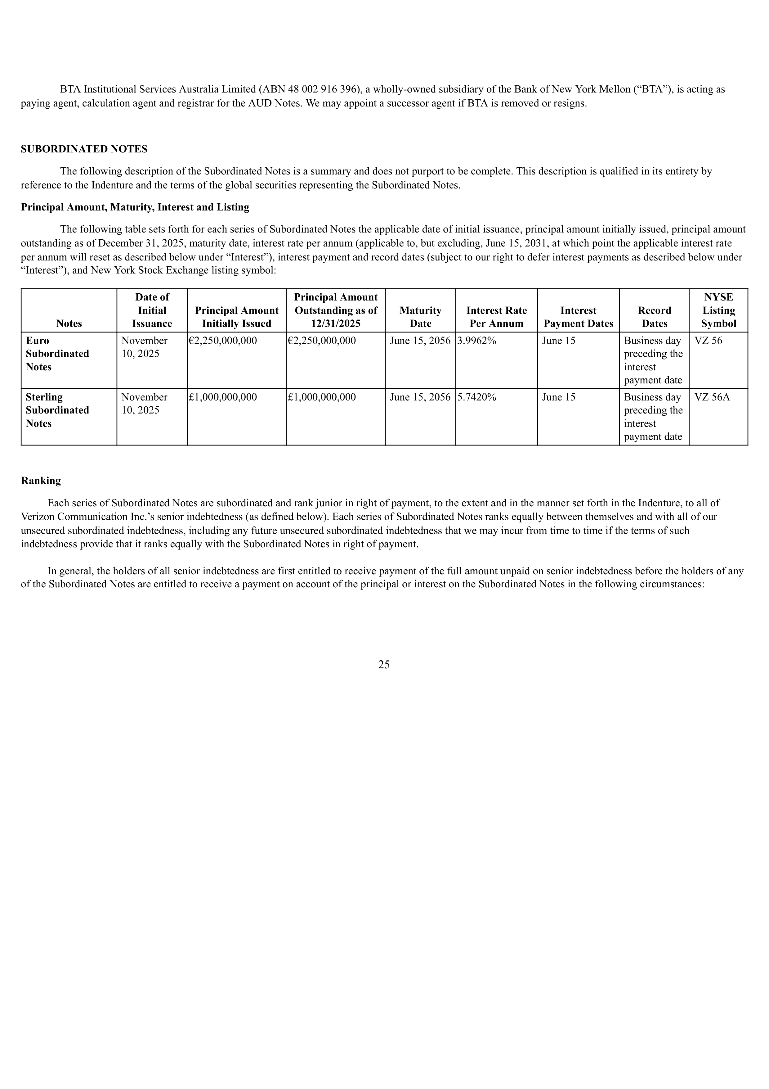 Verizon Annual Report — page 140