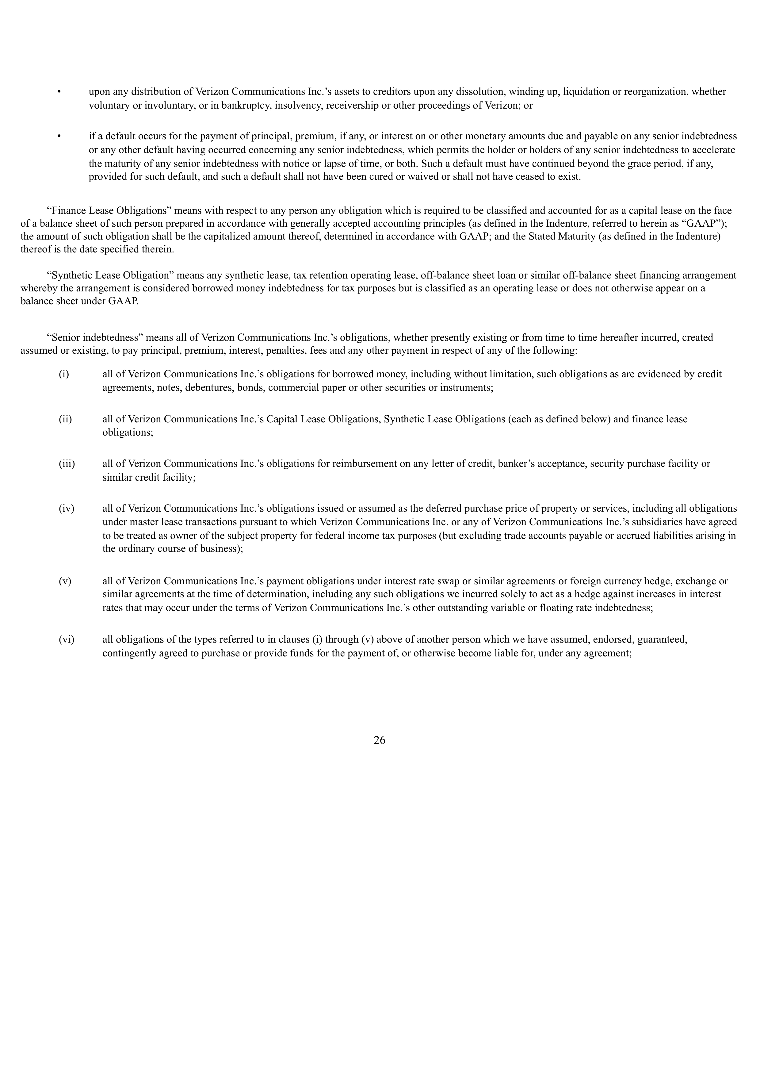 Verizon Annual Report — page 141