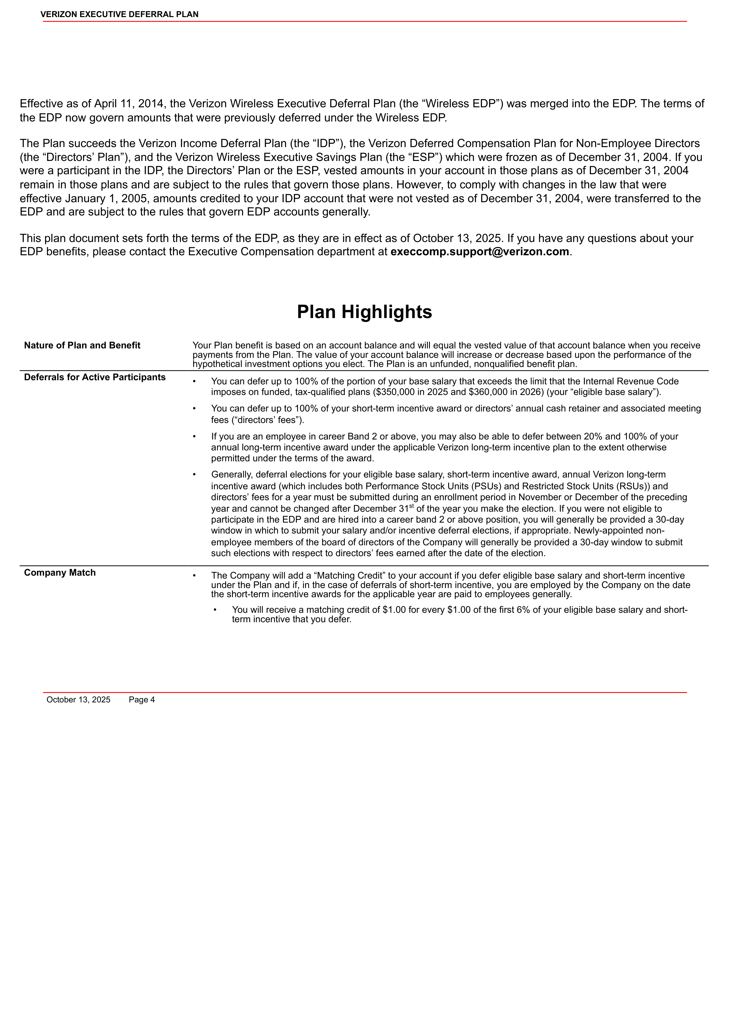 Verizon Annual Report — page 164