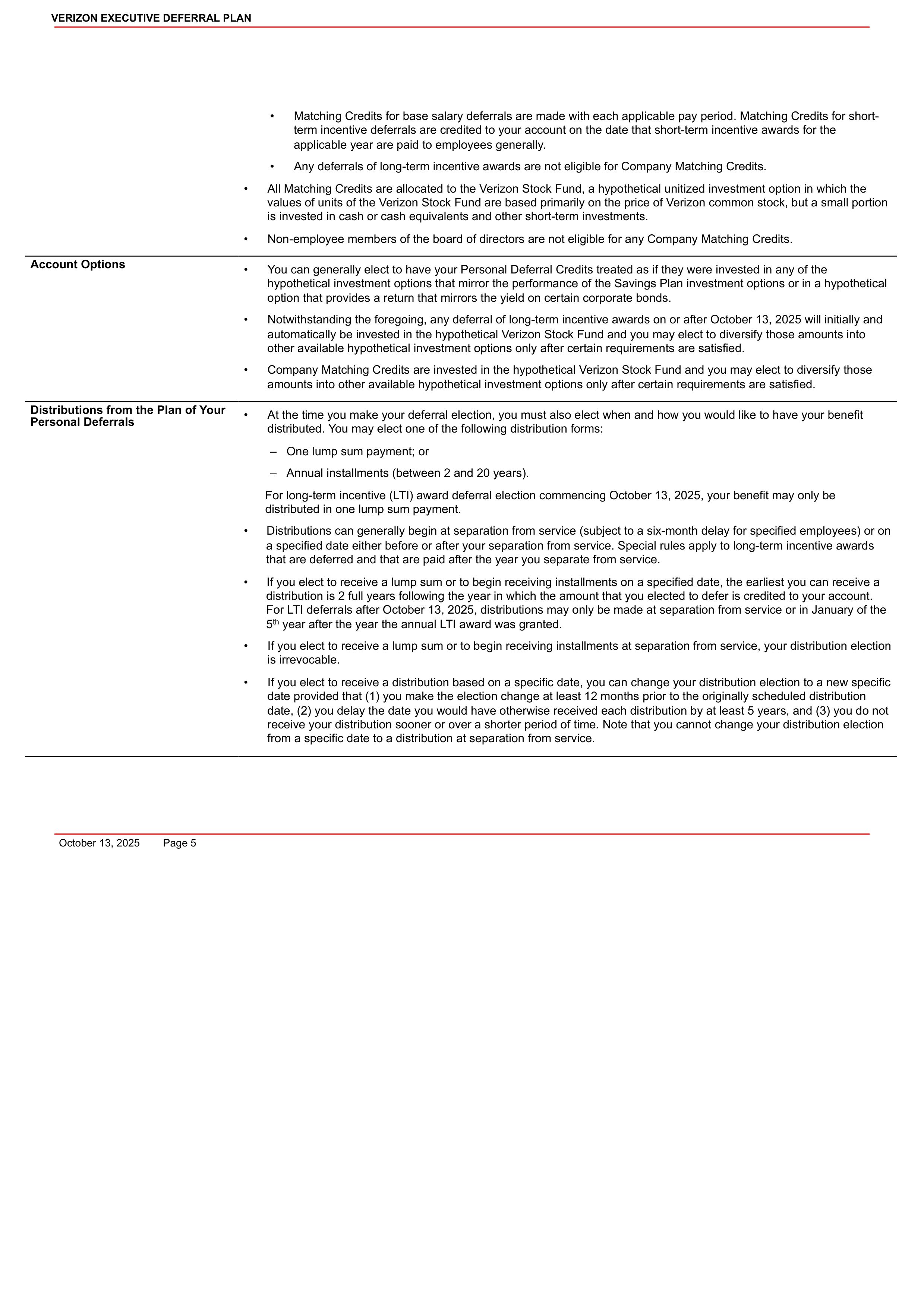 Verizon Annual Report — page 165