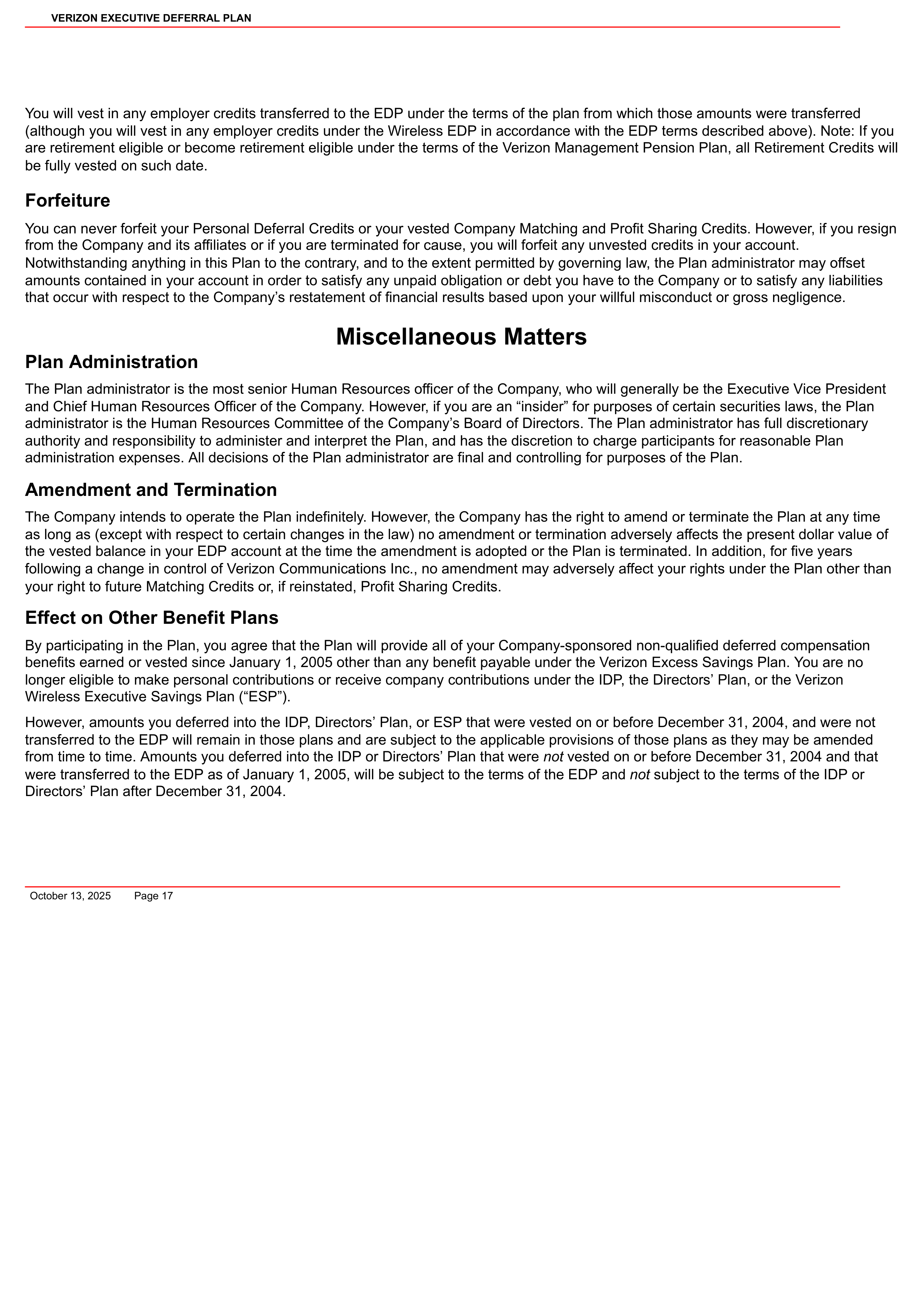 Verizon Annual Report — page 177