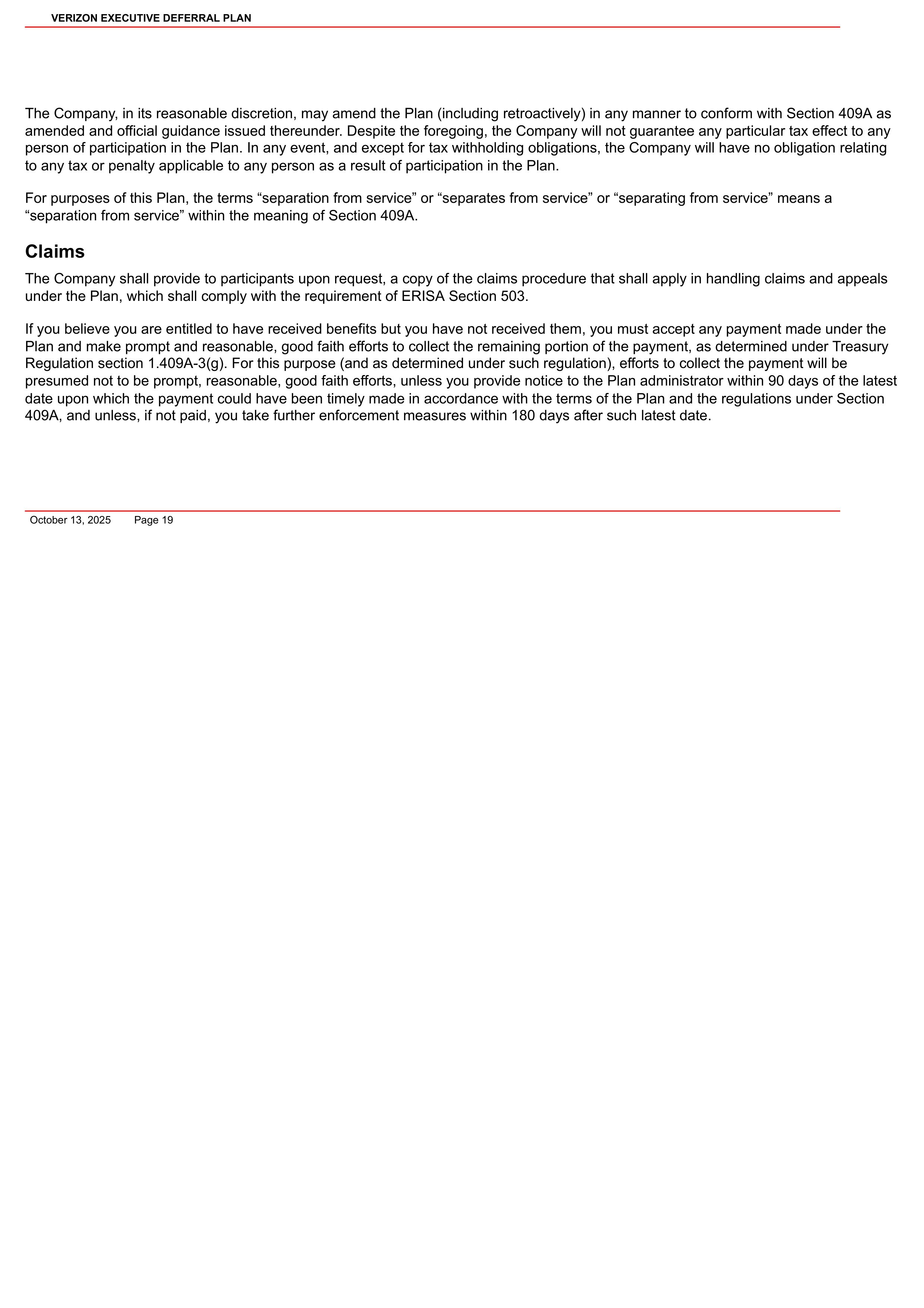 Verizon Annual Report — page 179