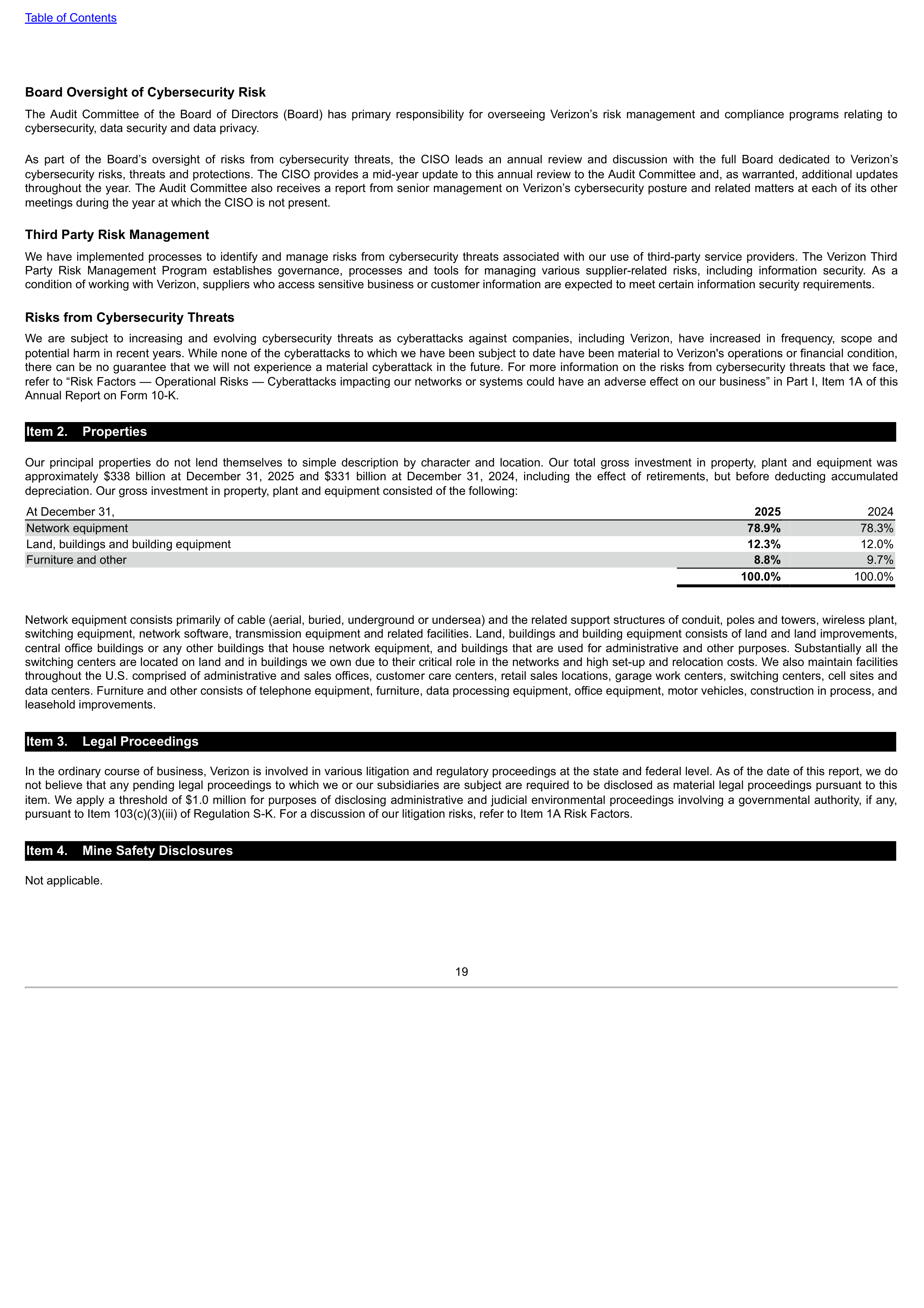 Verizon Annual Report — page 19