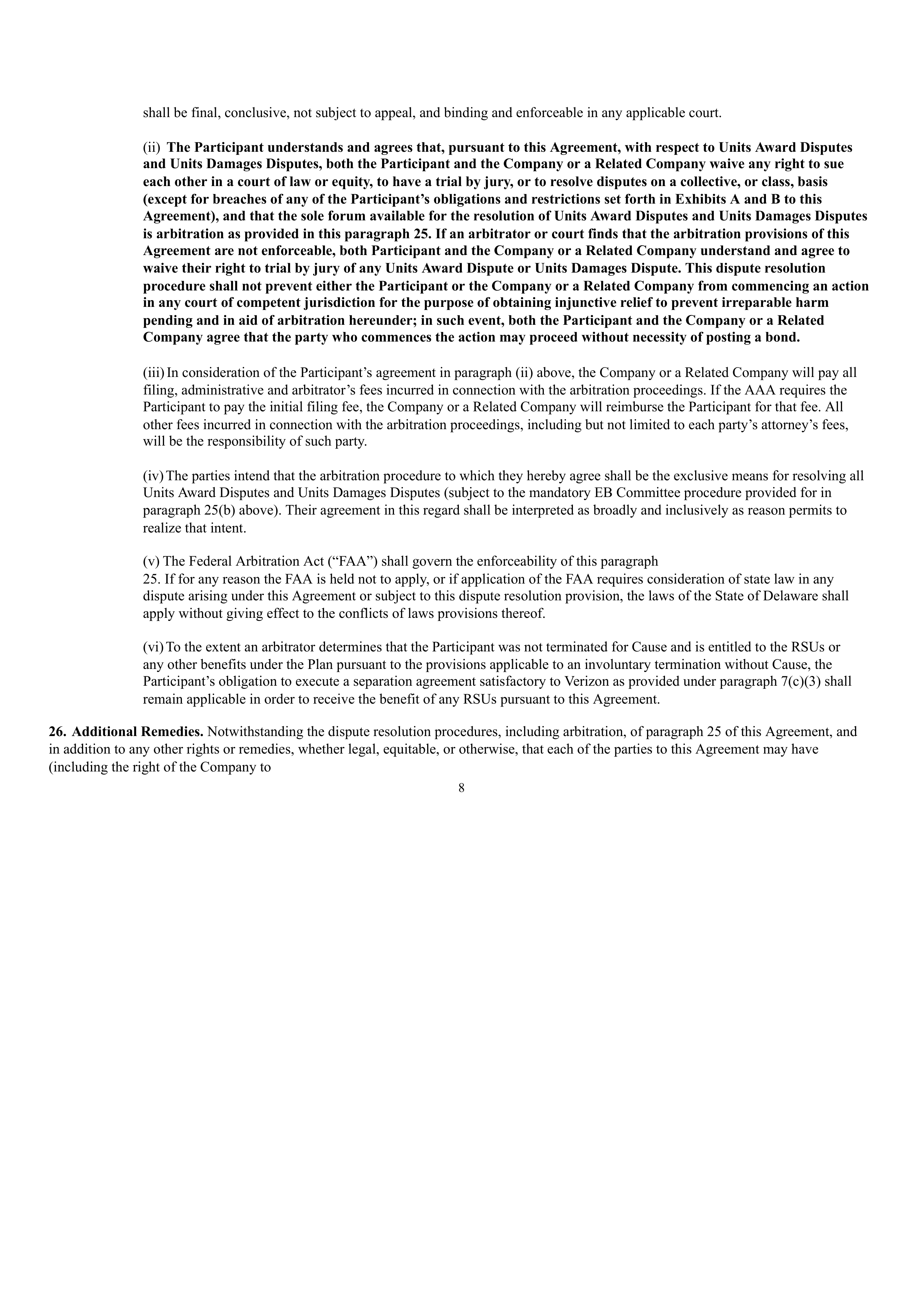 Verizon Annual Report — page 256
