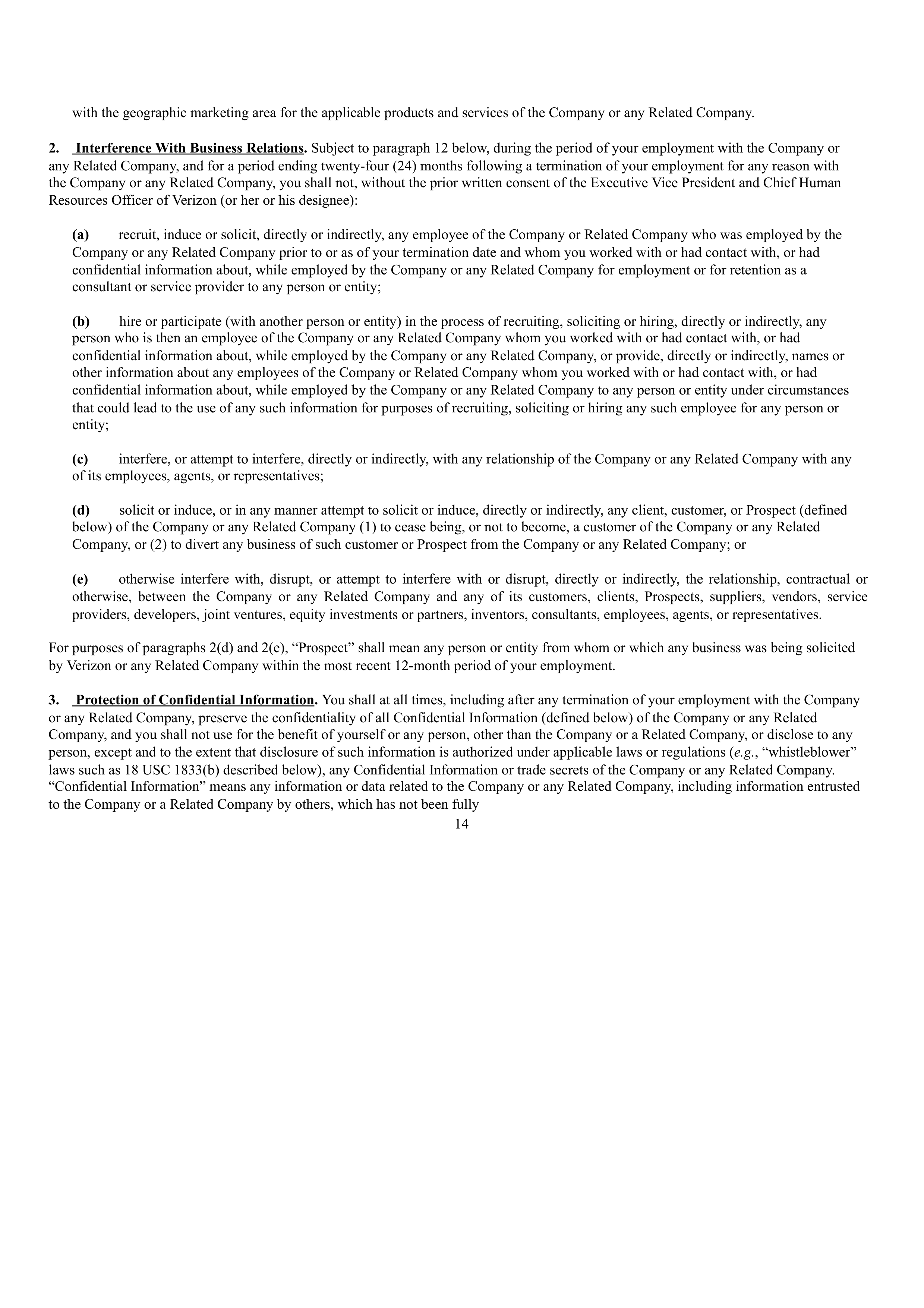 Verizon Annual Report — page 281