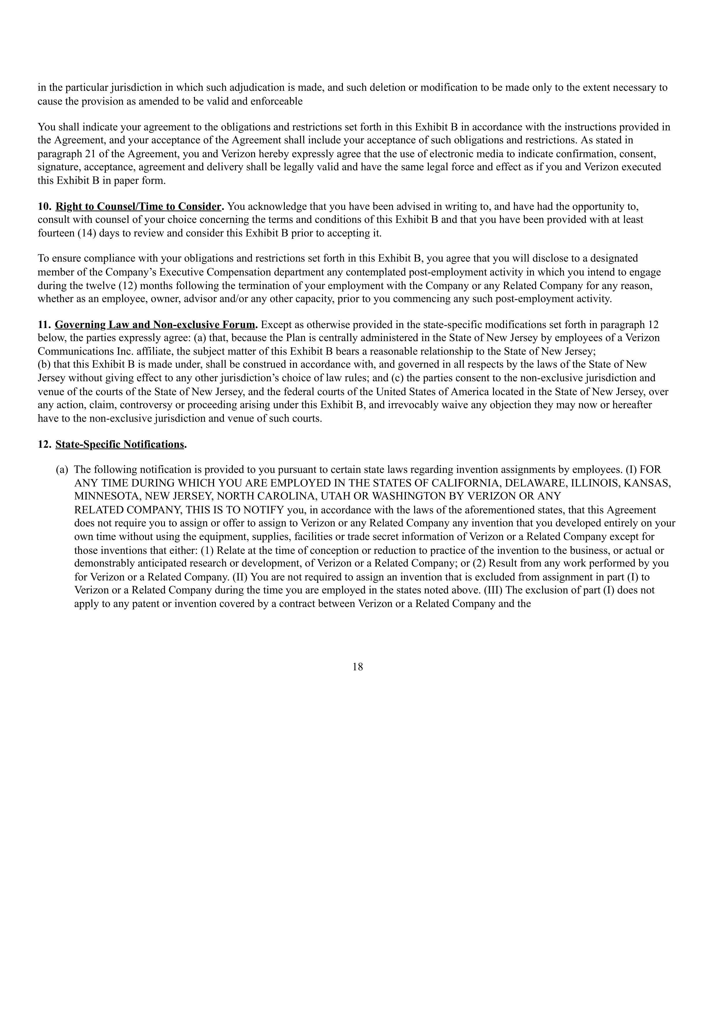 Verizon Annual Report — page 304