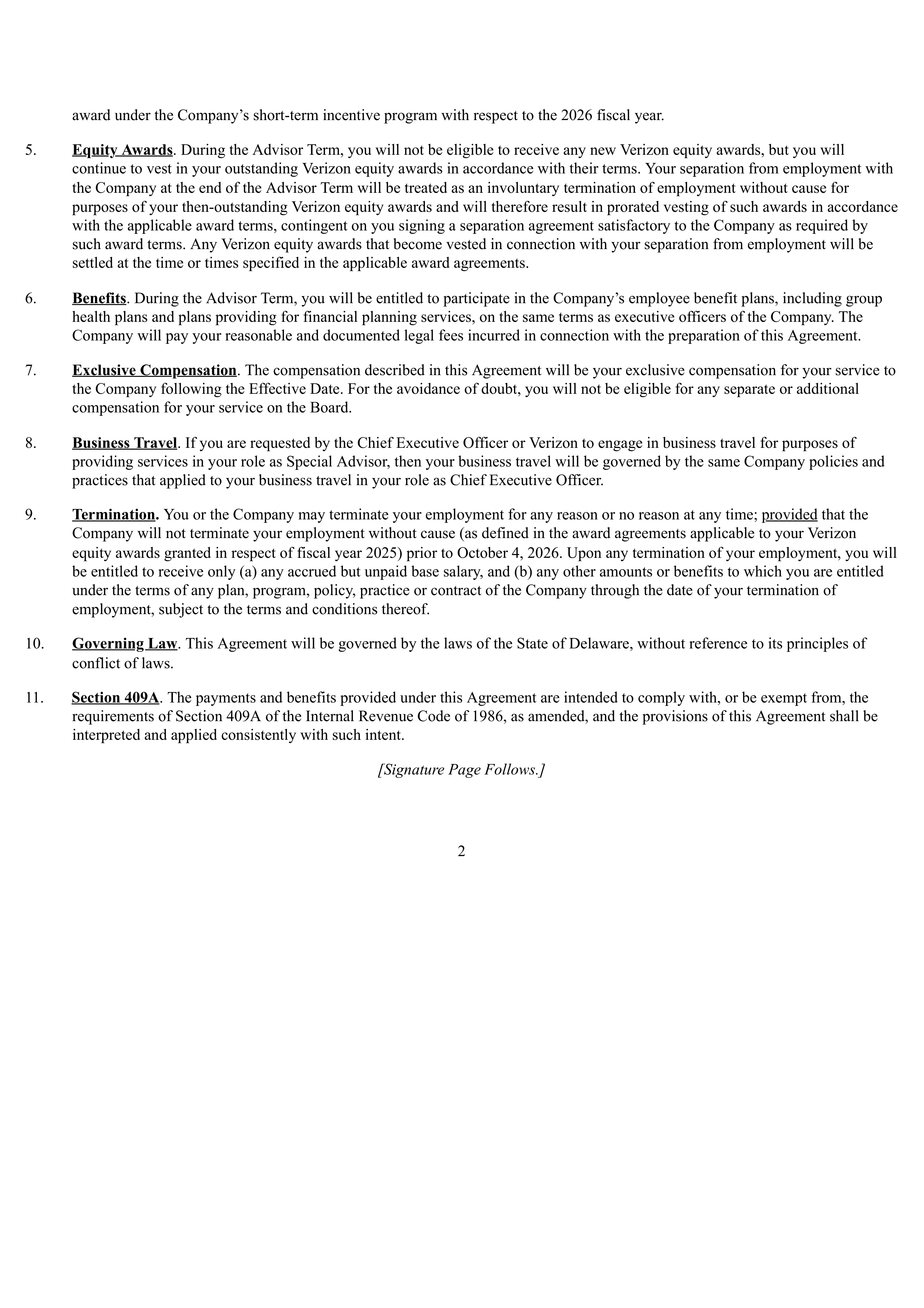 Verizon Annual Report — page 309