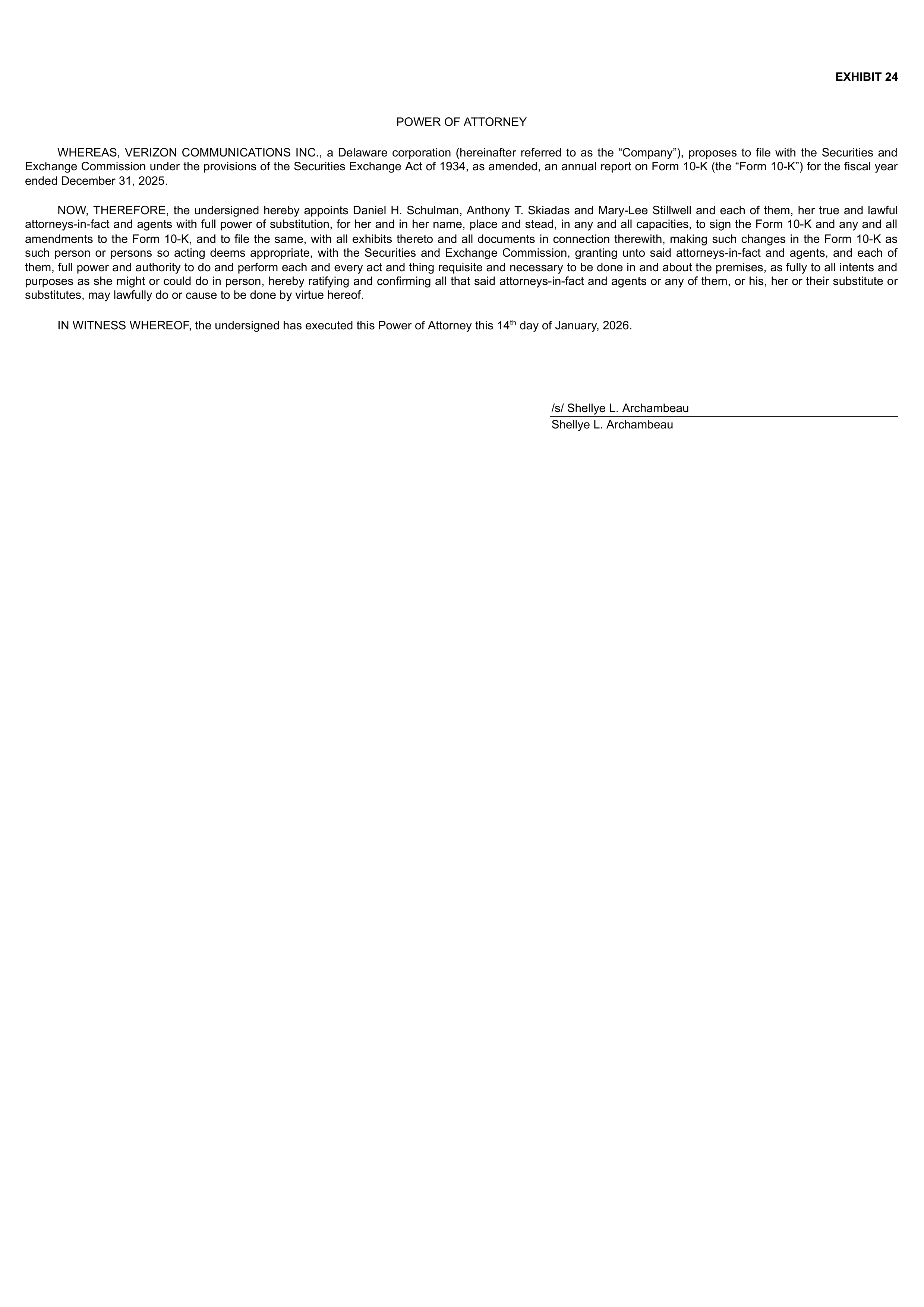 Verizon Annual Report — page 313