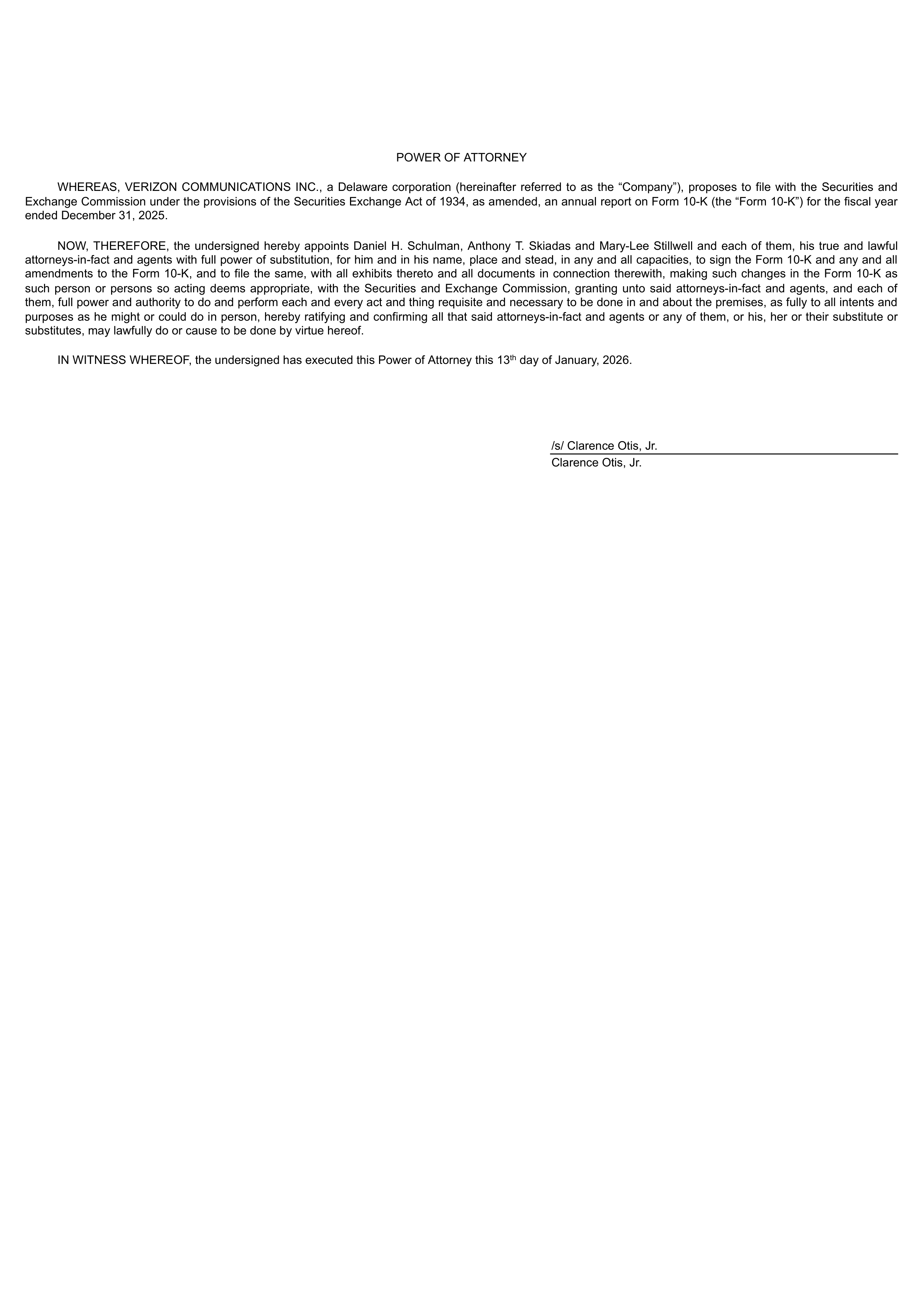 Verizon Annual Report — page 320