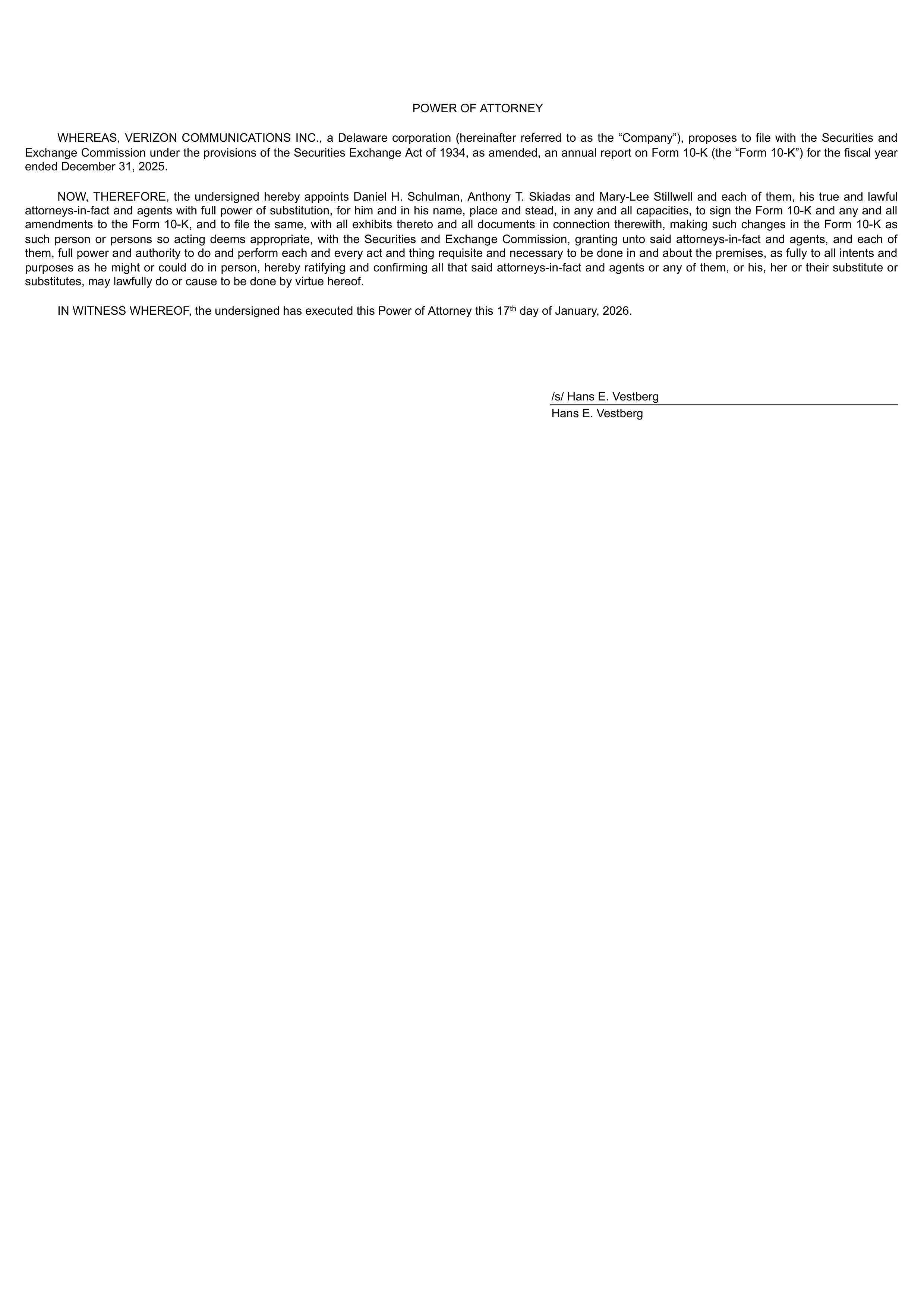 Verizon Annual Report — page 322