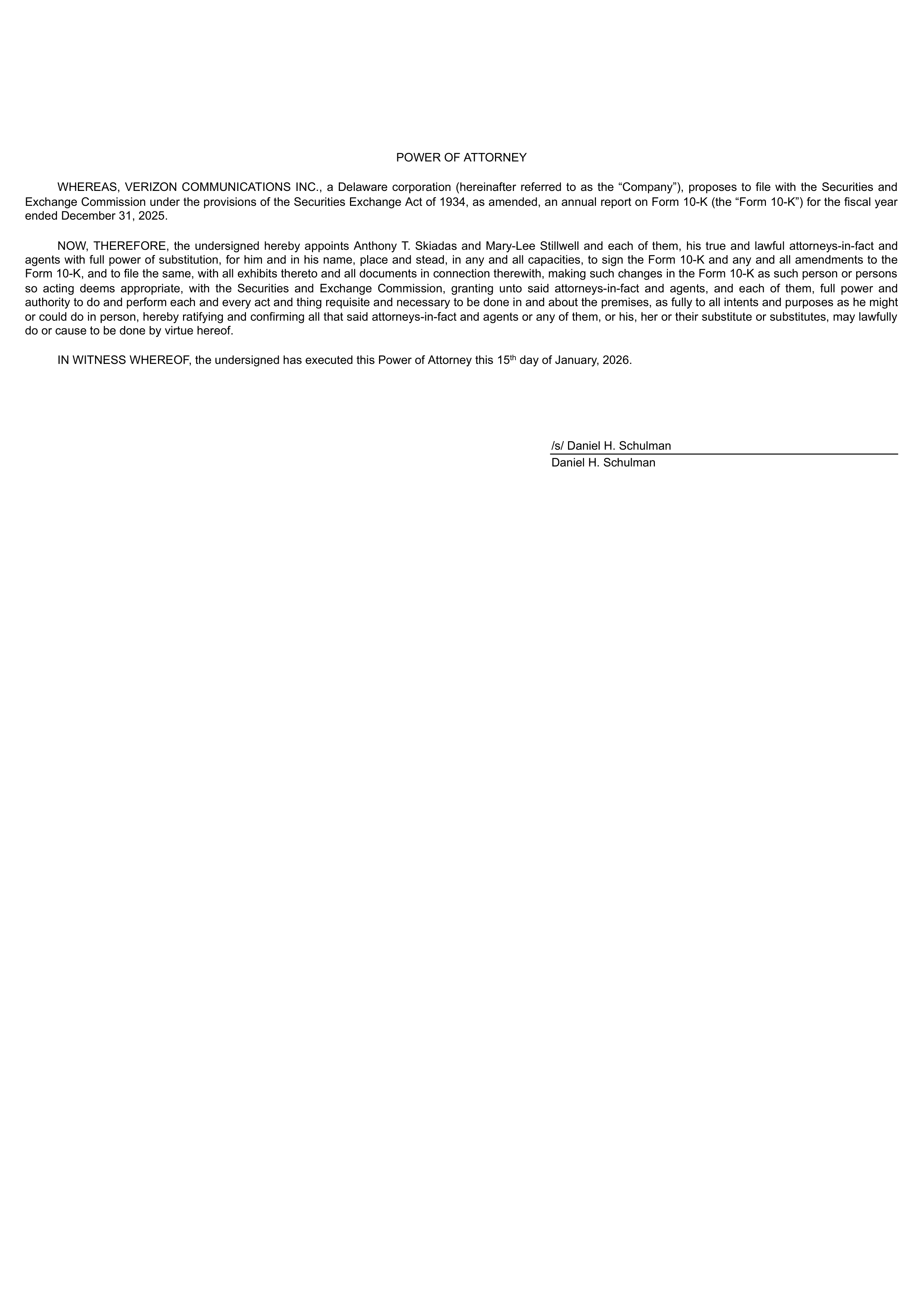 Verizon Annual Report — page 323