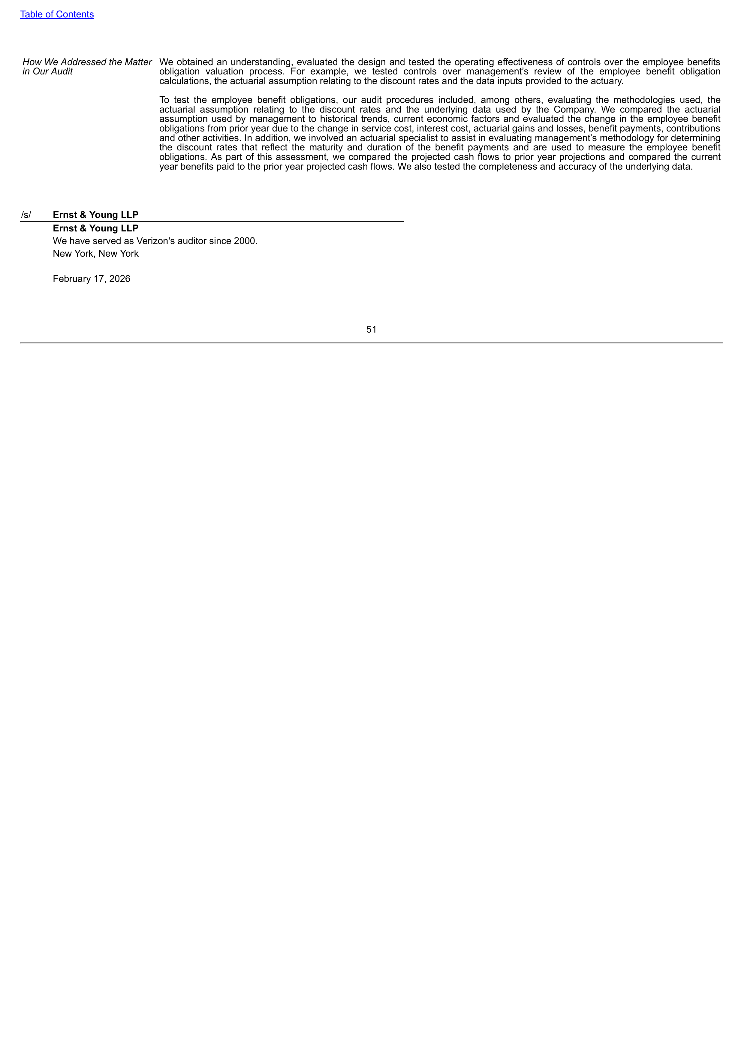 Verizon Annual Report — page 51