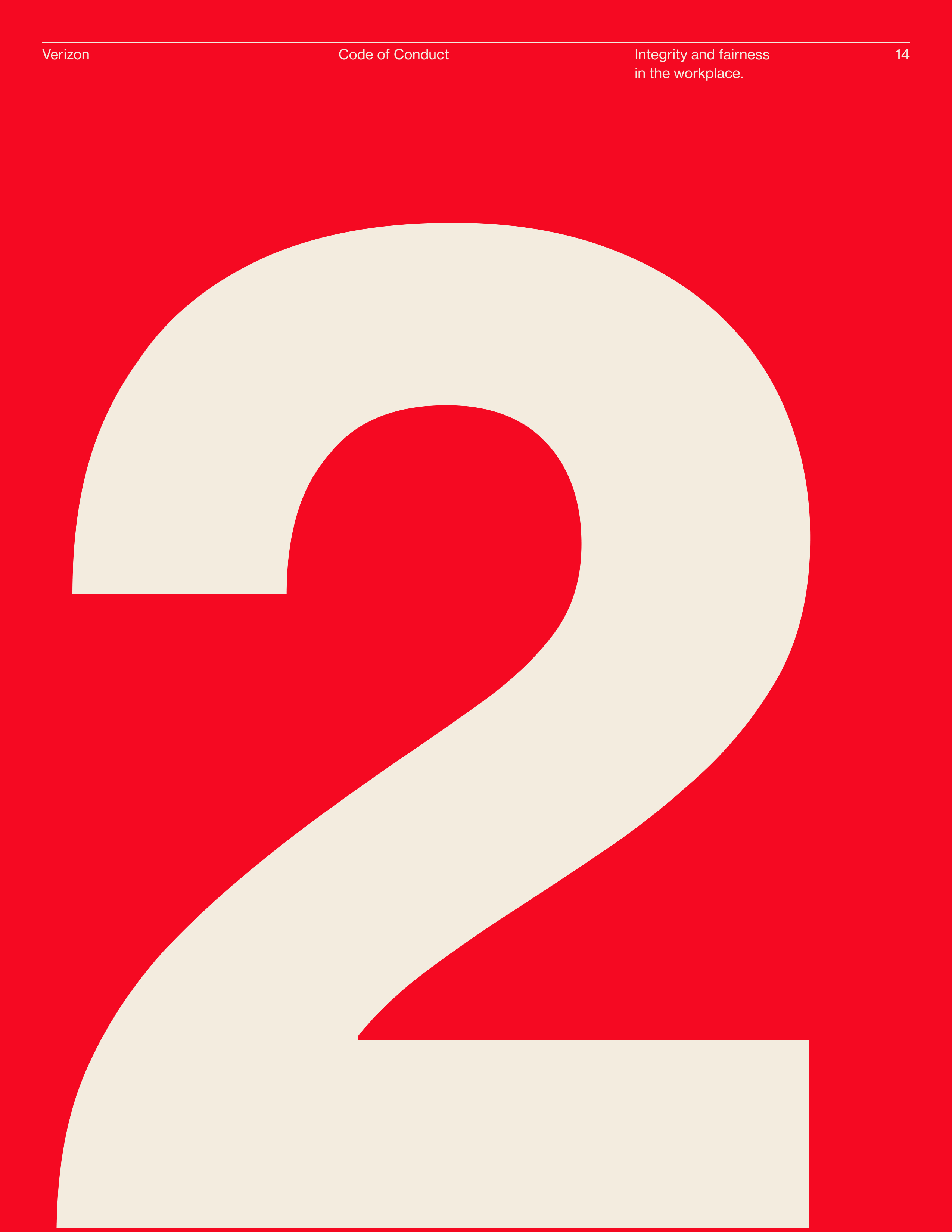 Verizon Communications Code of Conduct Handbook — page 14