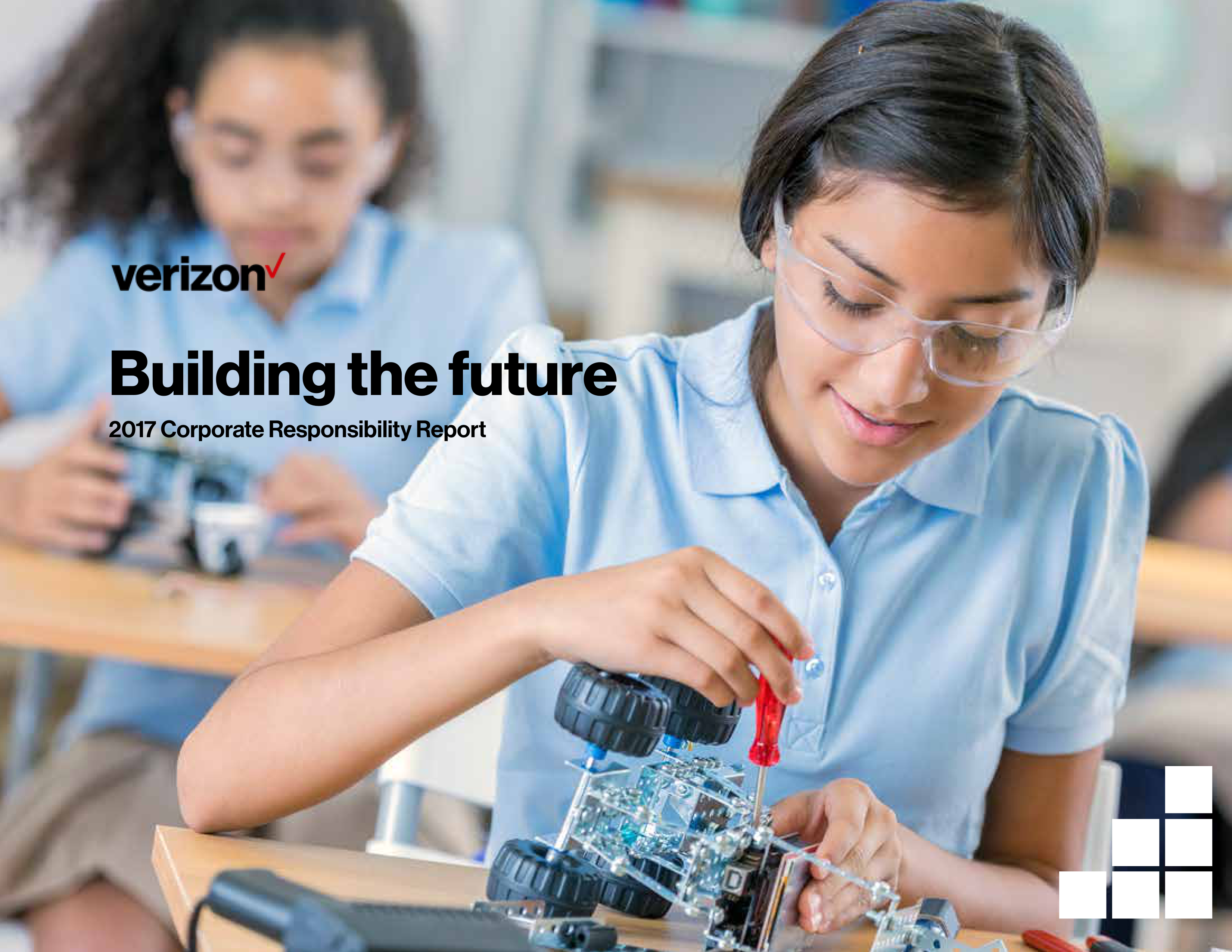 Verizon Corporate Responsibility Magazine — page 1