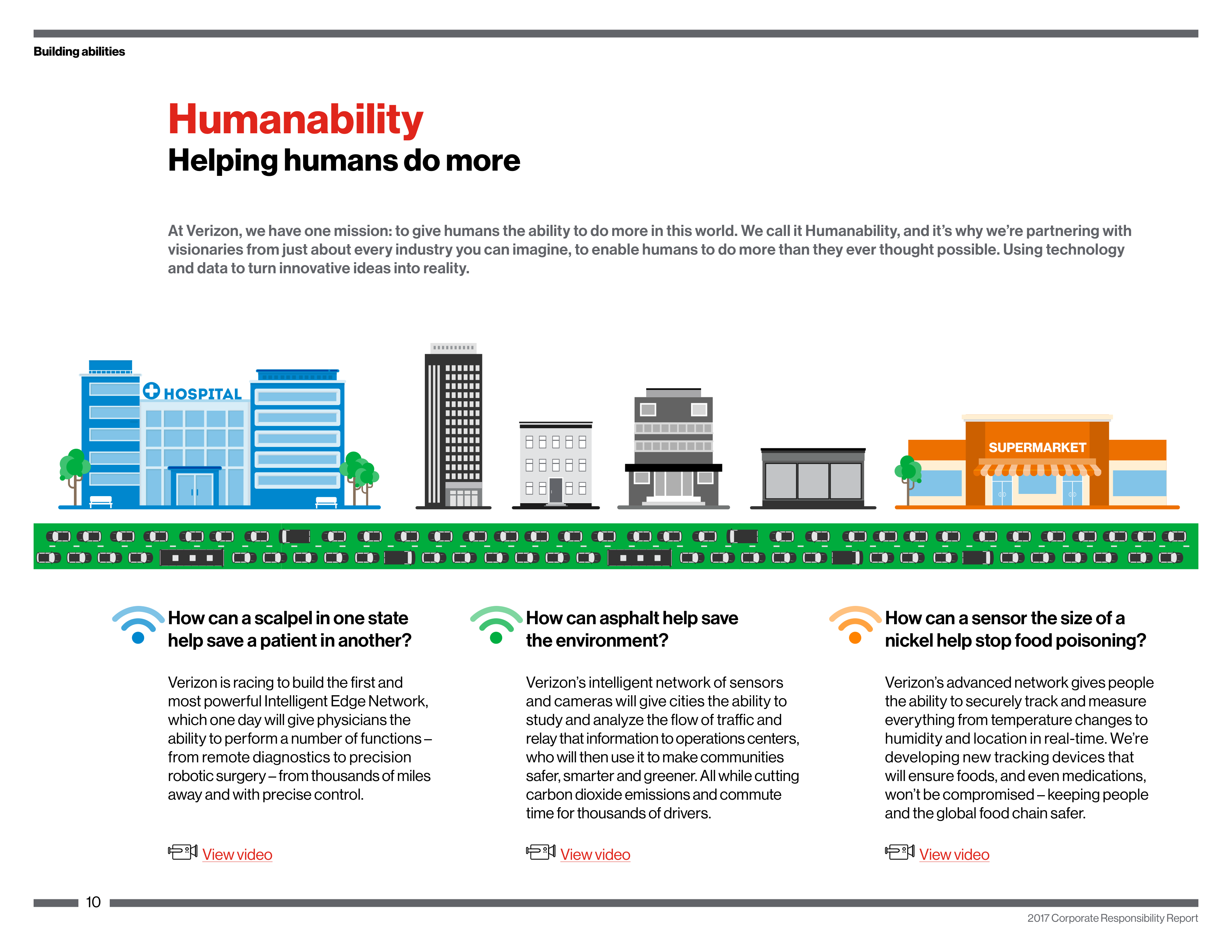 Verizon Corporate Responsibility Magazine — page 10