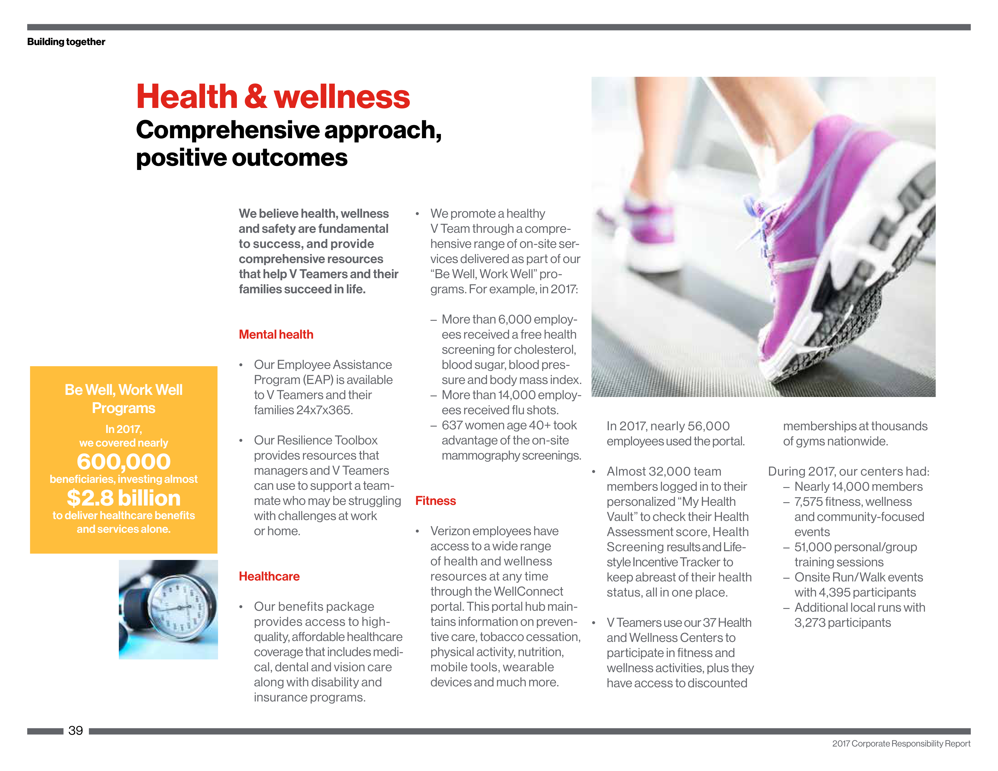 Verizon Corporate Responsibility Magazine — page 39