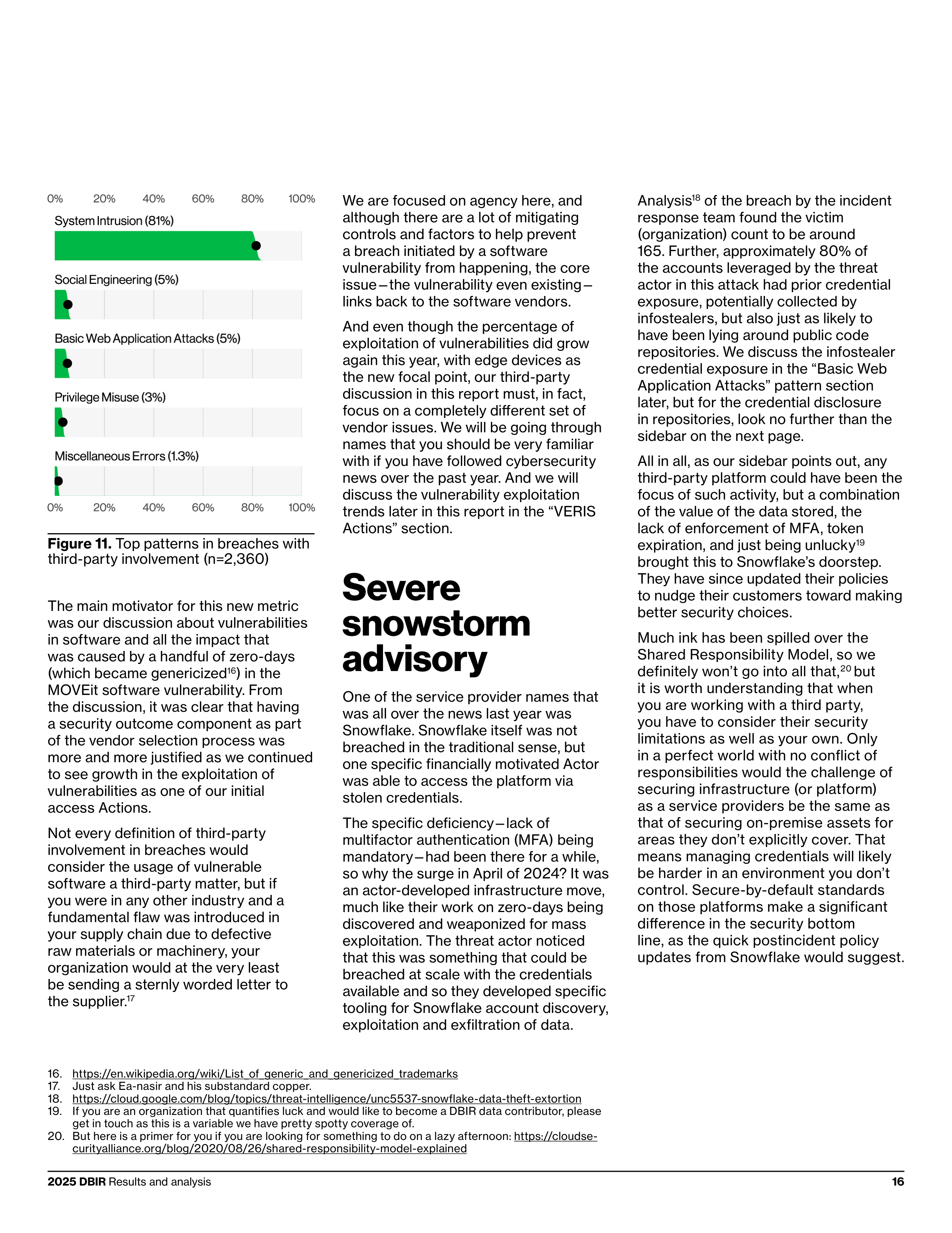 Verizon Data Breach Investigations Report — page 16