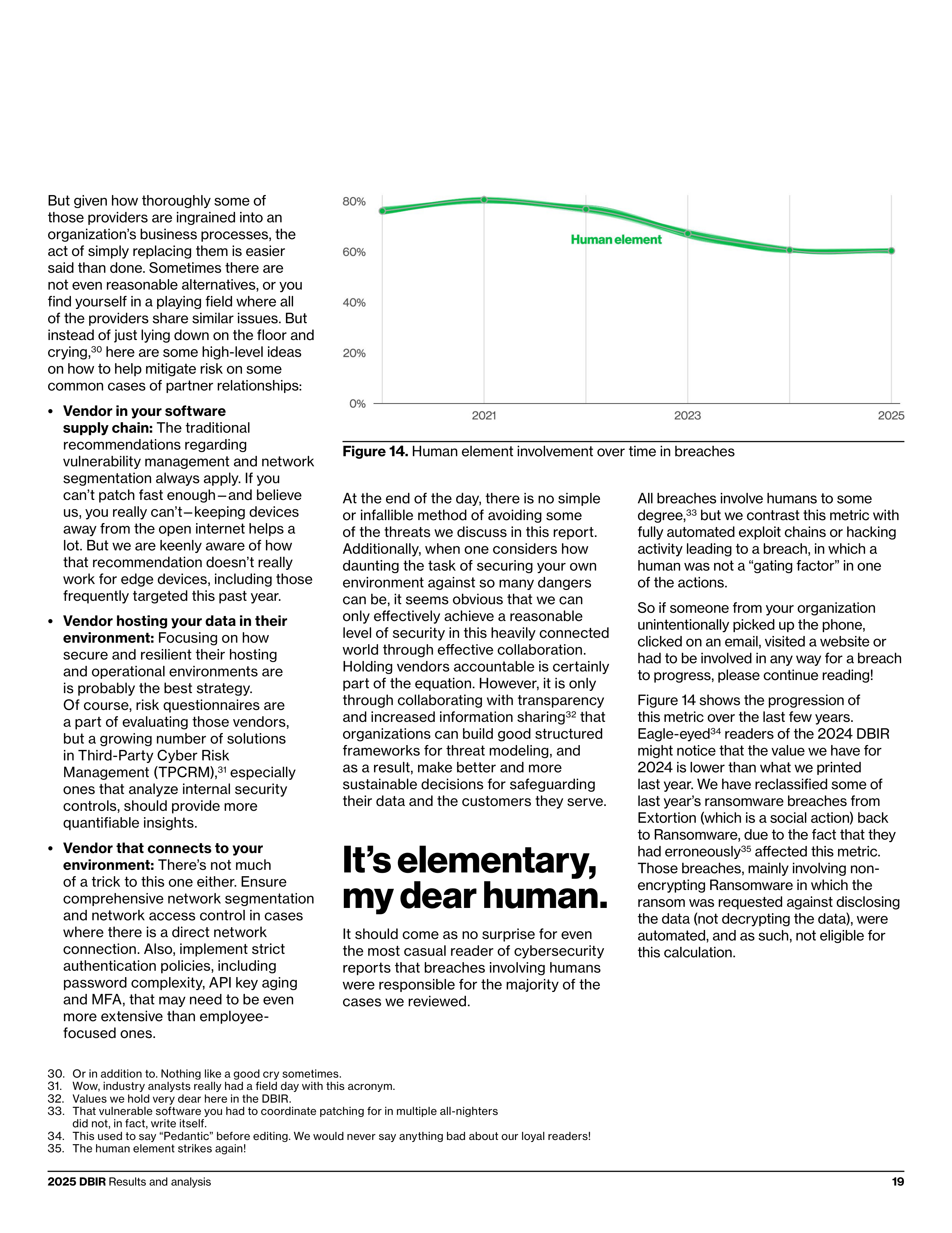 Verizon Data Breach Investigations Report — page 19