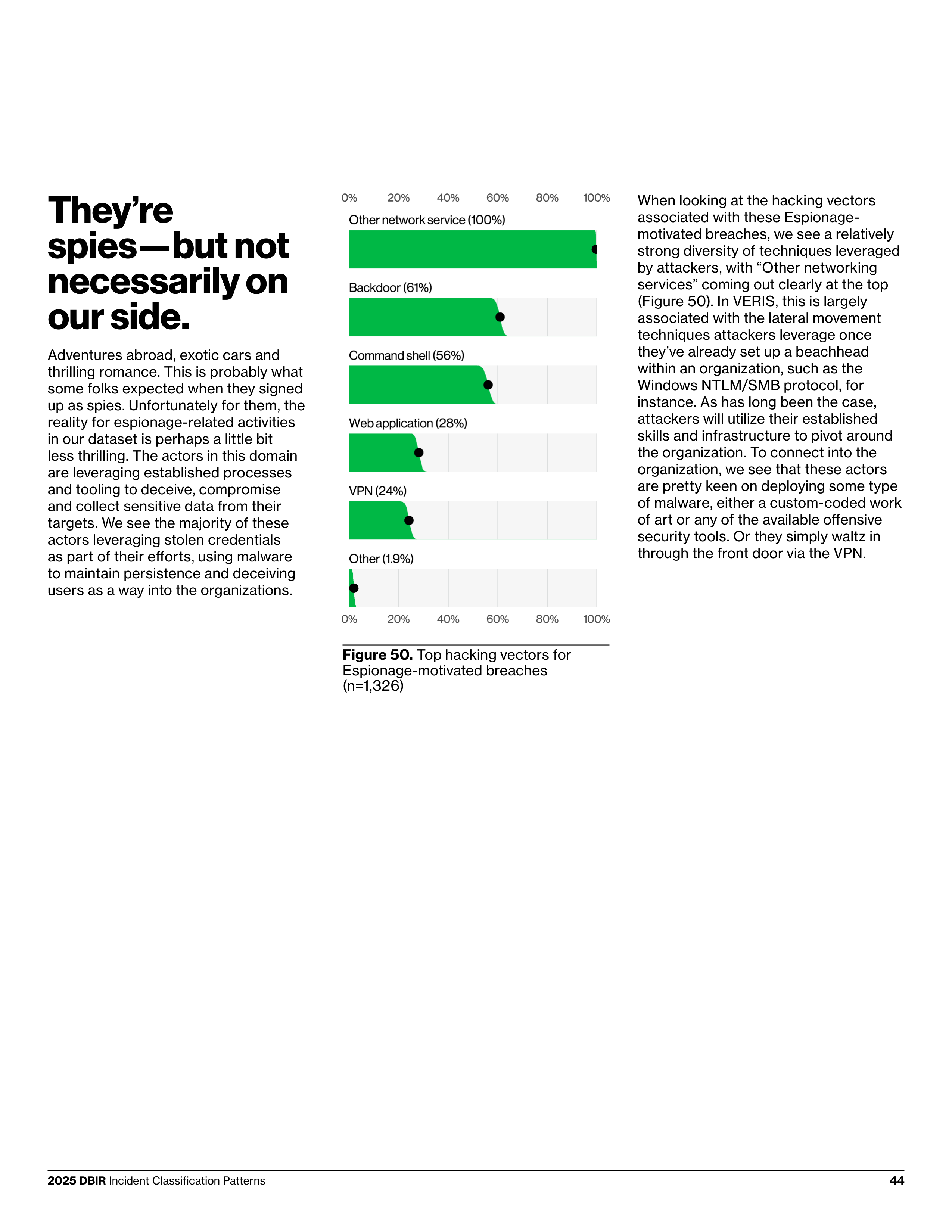 Verizon Data Breach Investigations Report — page 44