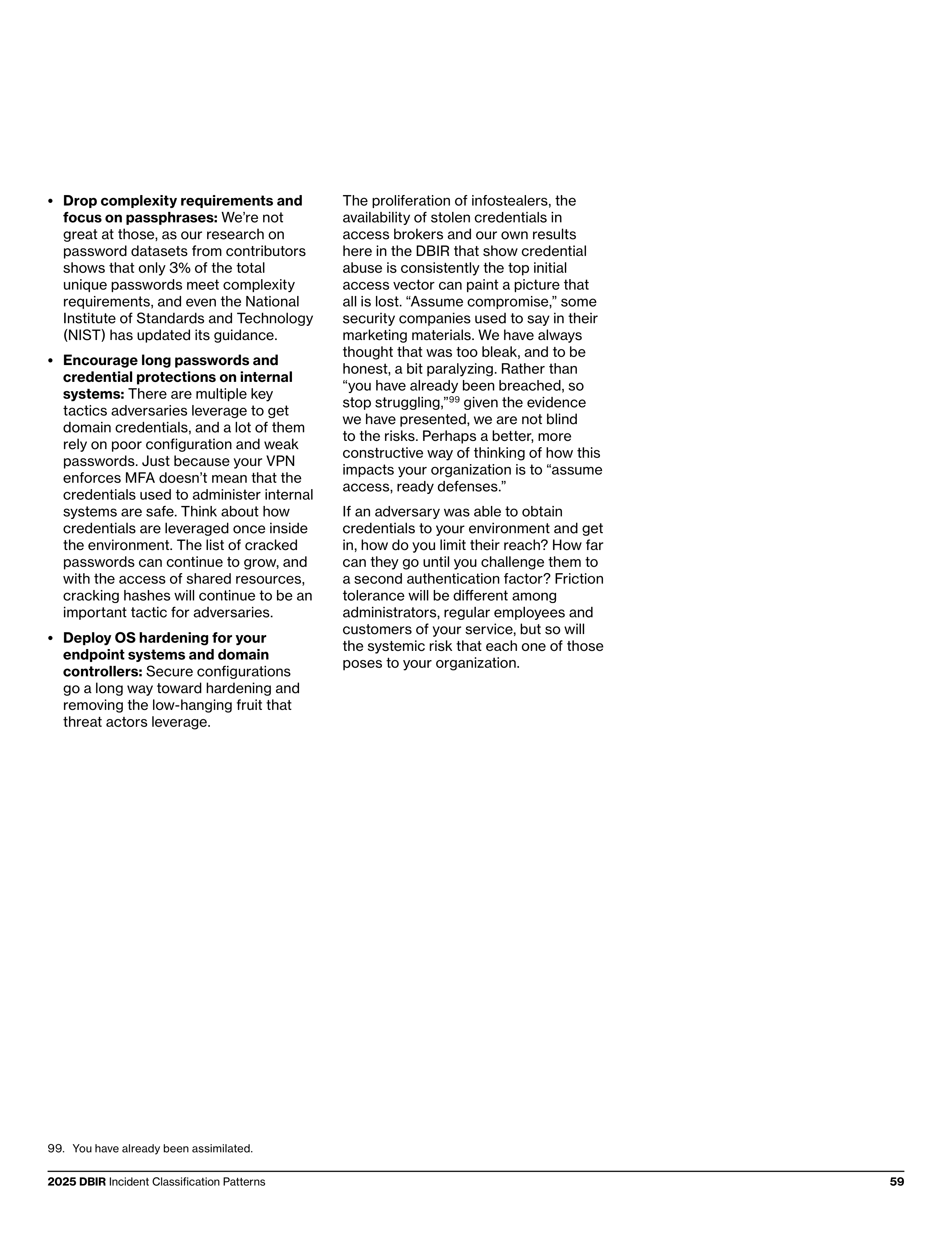 Verizon Data Breach Investigations Report — page 59