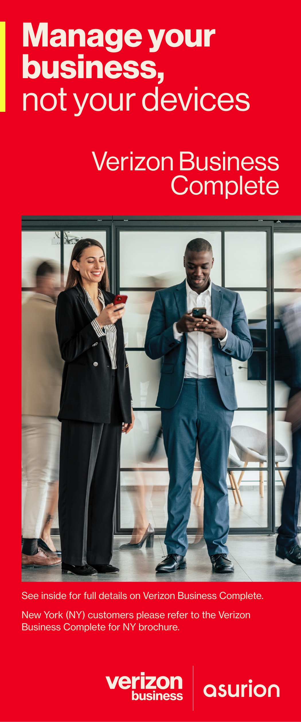 Verizon Mobile Services Brochure — page 1