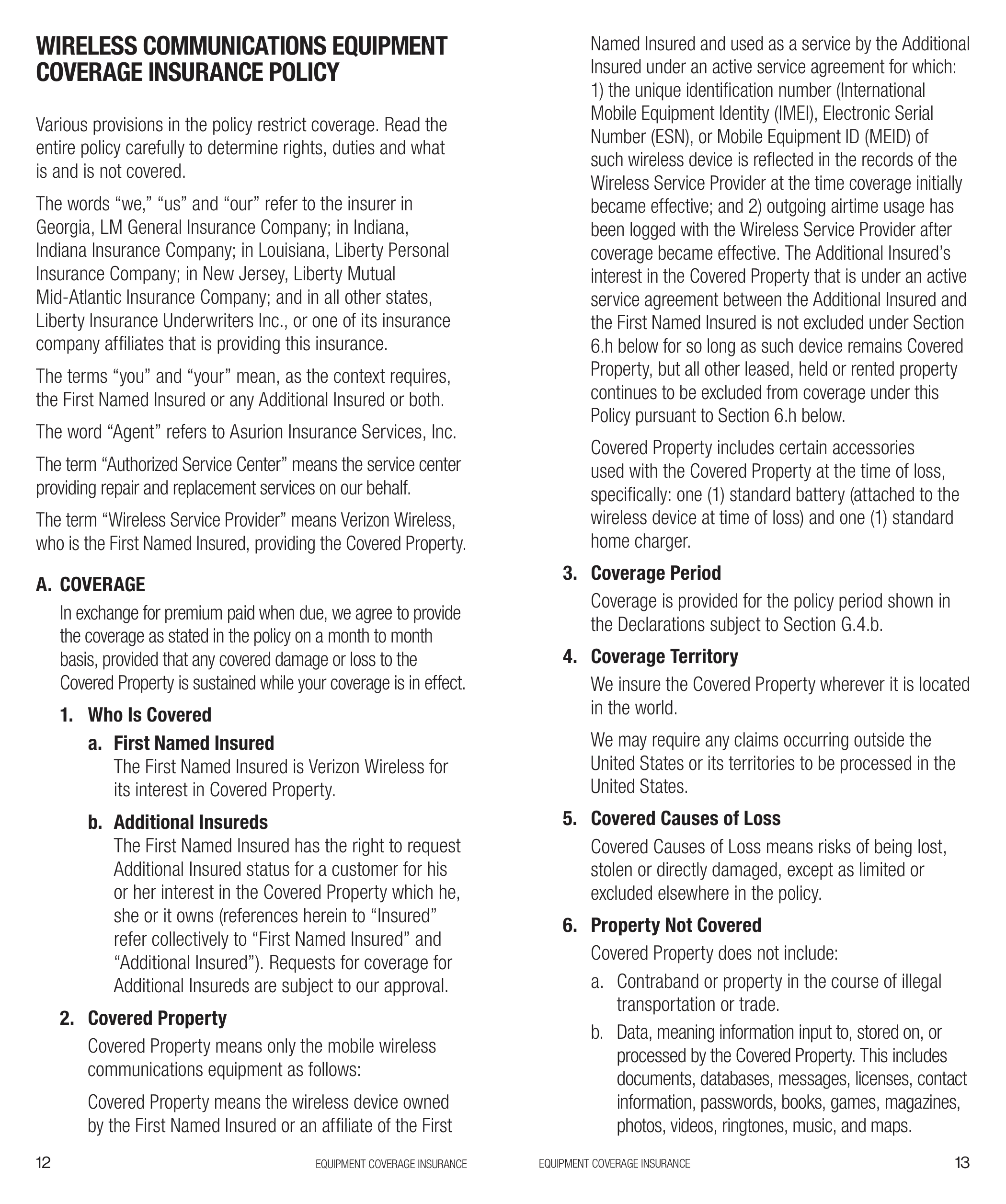 Verizon Mobile Services Brochure — page 7