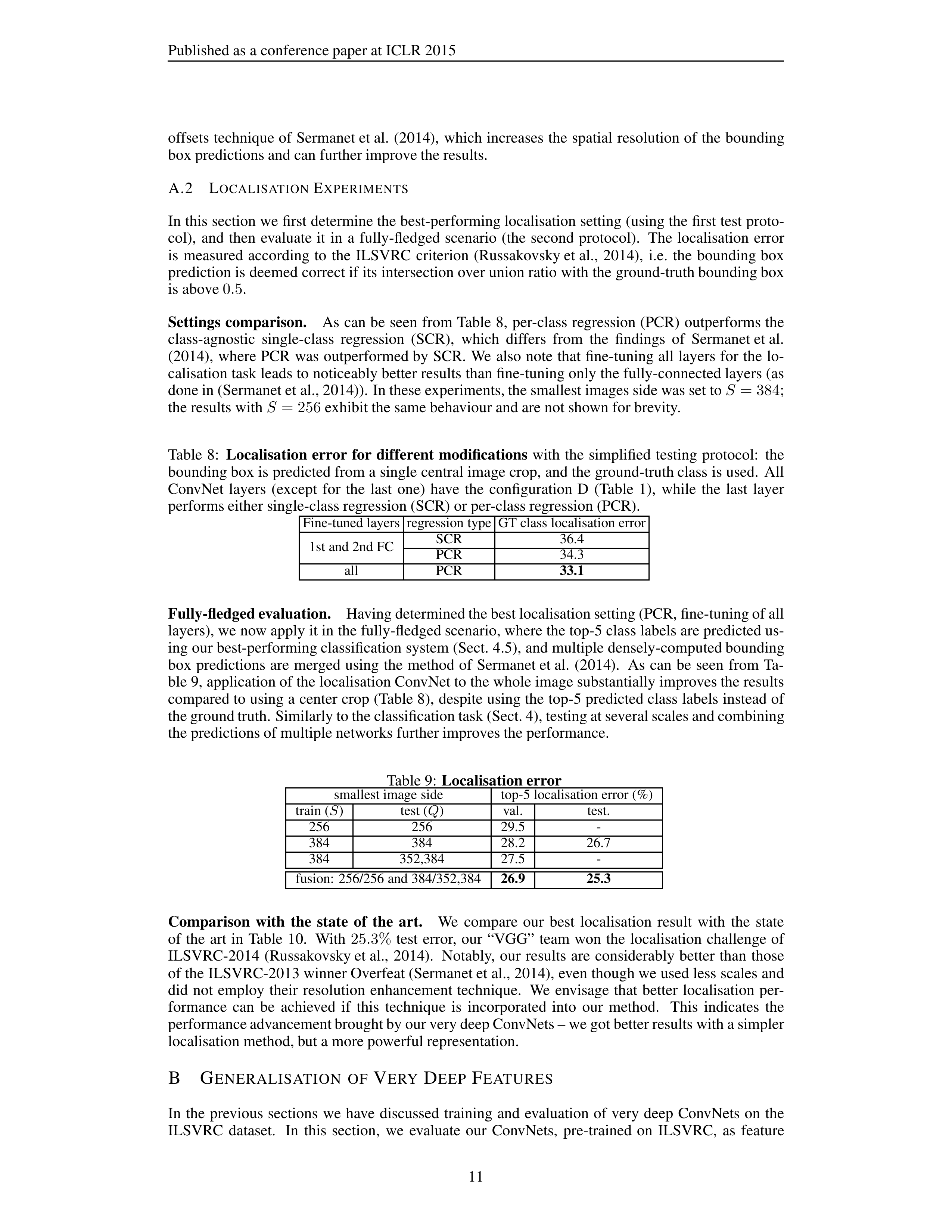 Very Deep Convolutional Networks Research Paper by Oxford University — page 11