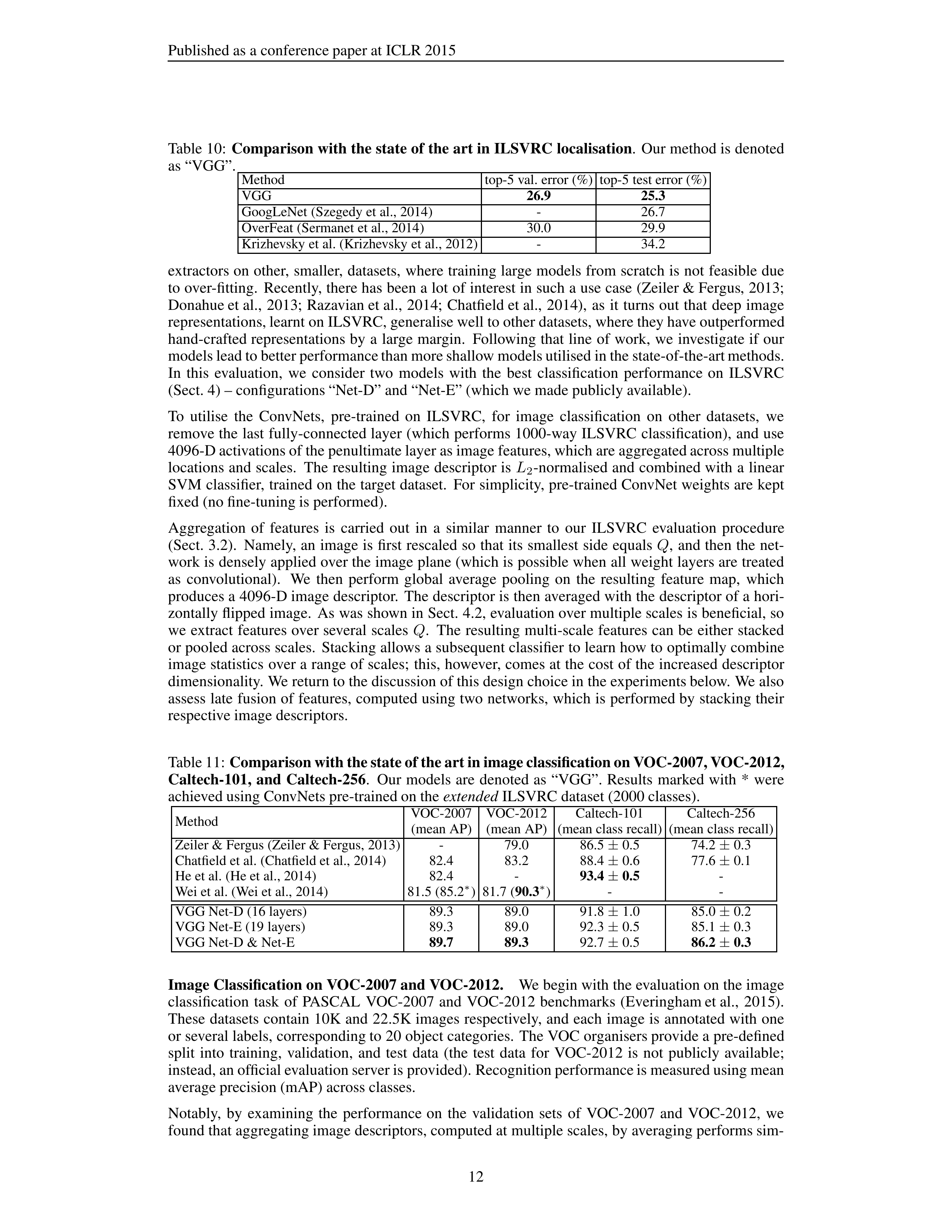 Very Deep Convolutional Networks Research Paper by Oxford University — page 12