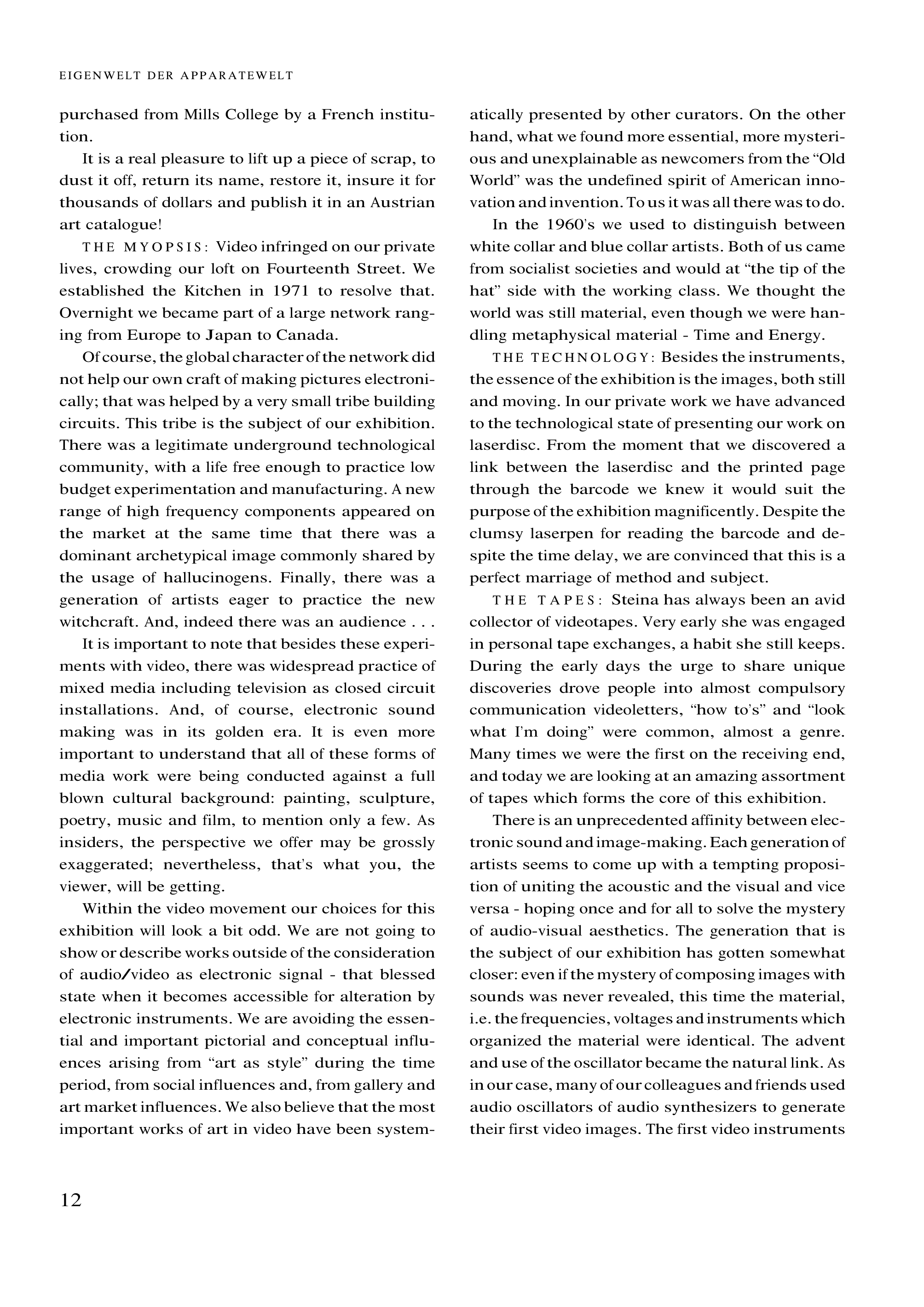 Video Art Curatorial Statement — page 2