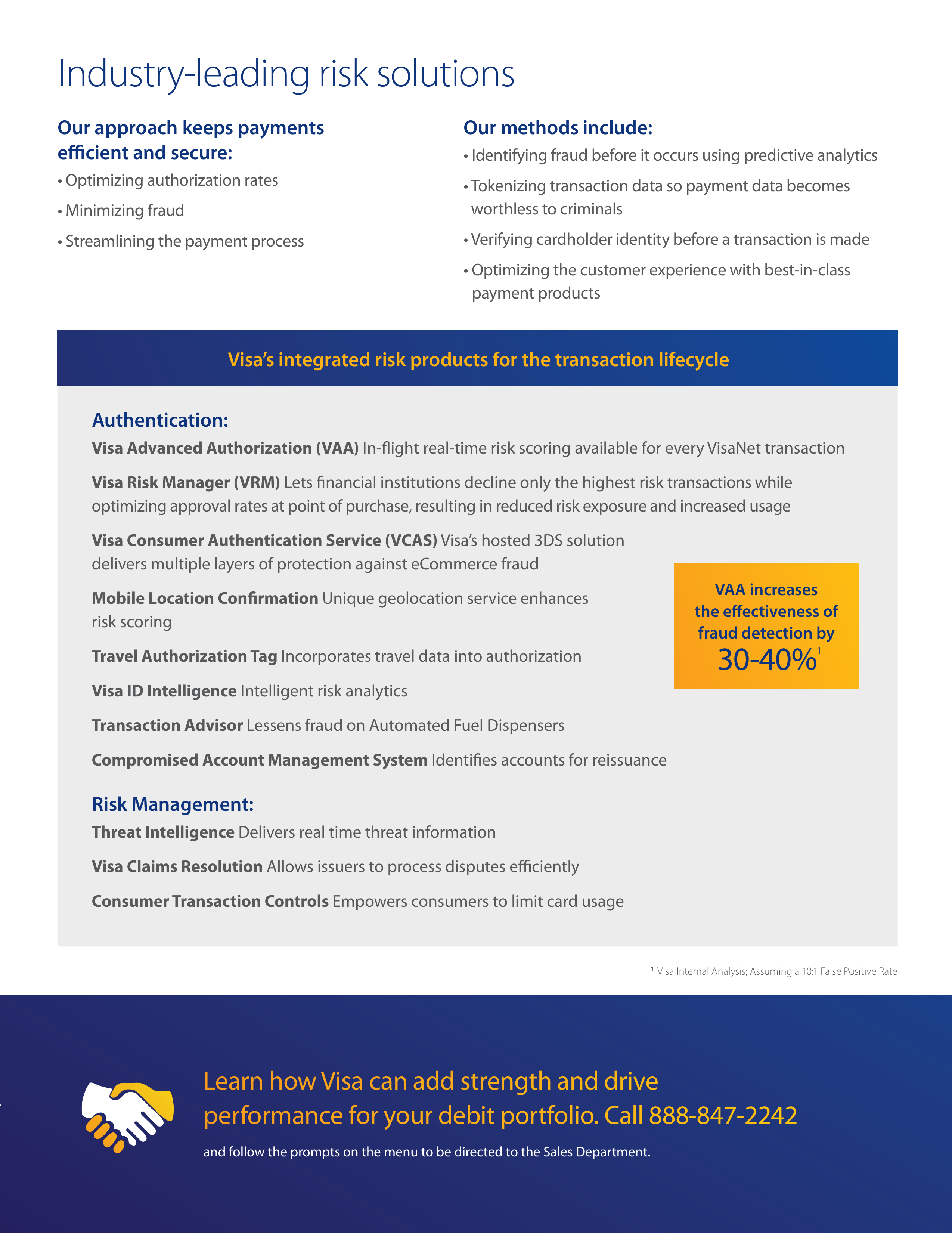 Visa Debit Solutions Brochure — page 6