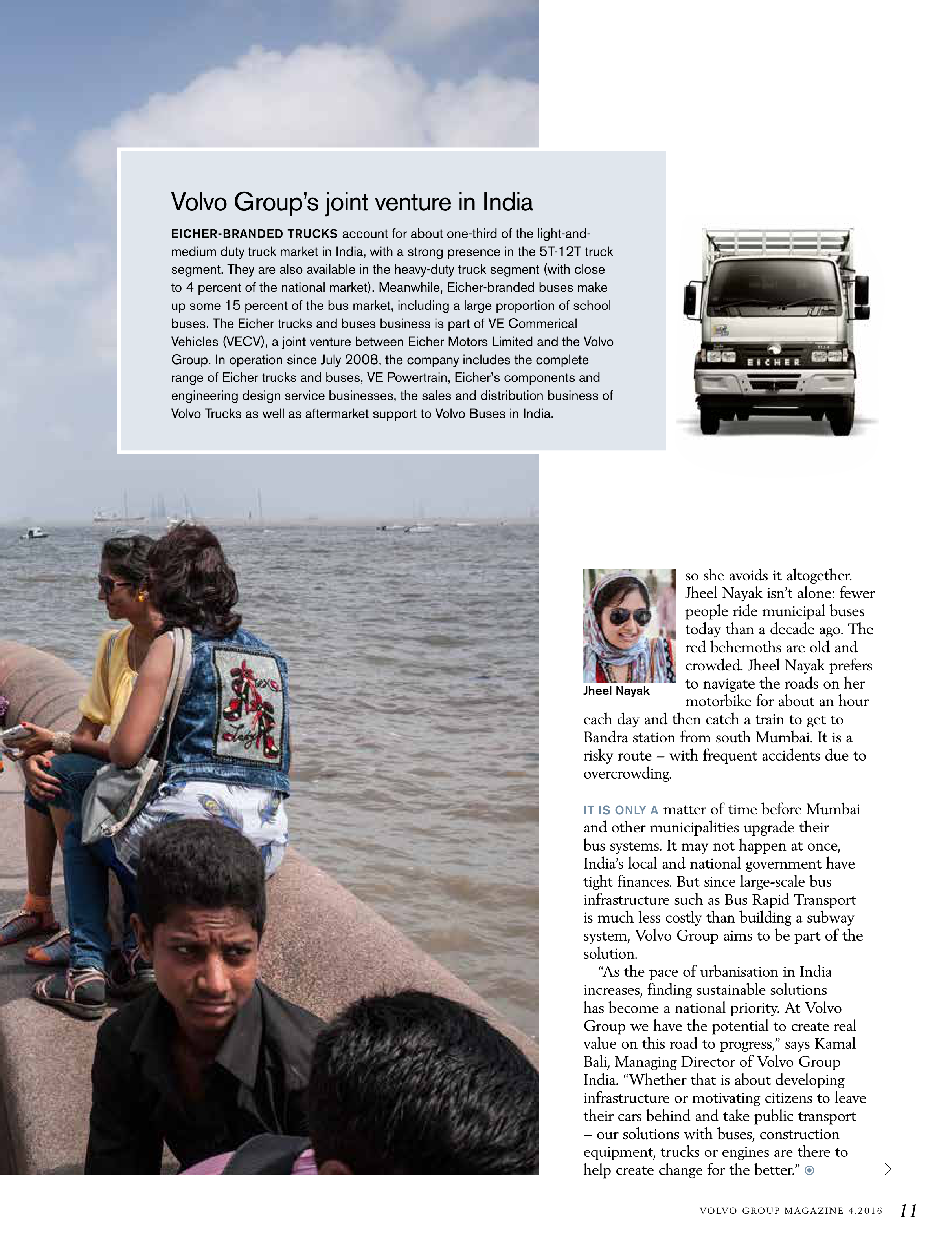 Volvo Group Magazine — page 11