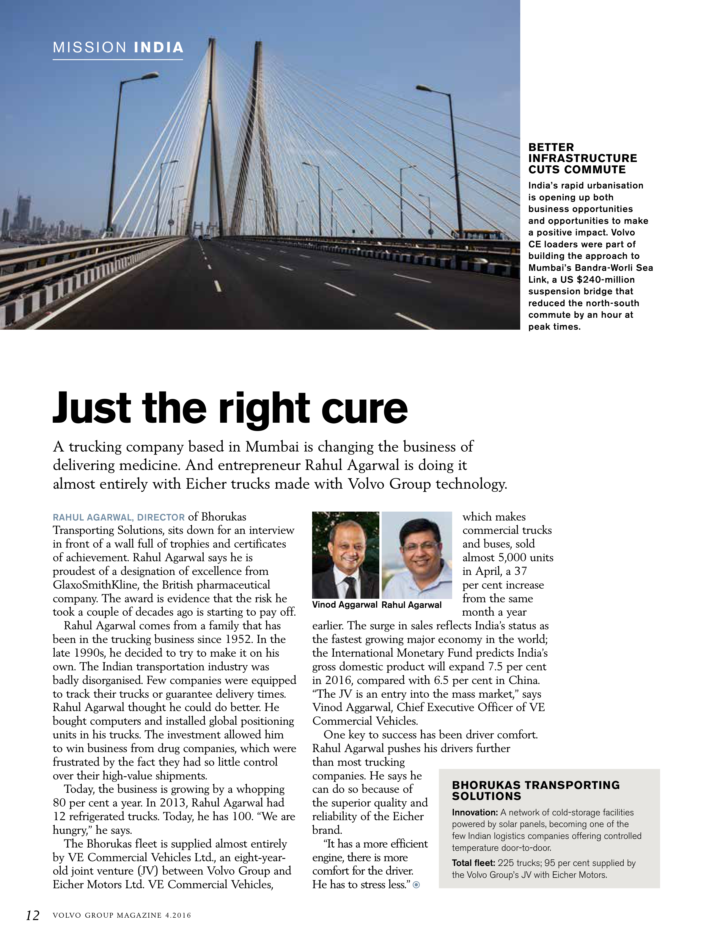 Volvo Group Magazine — page 12