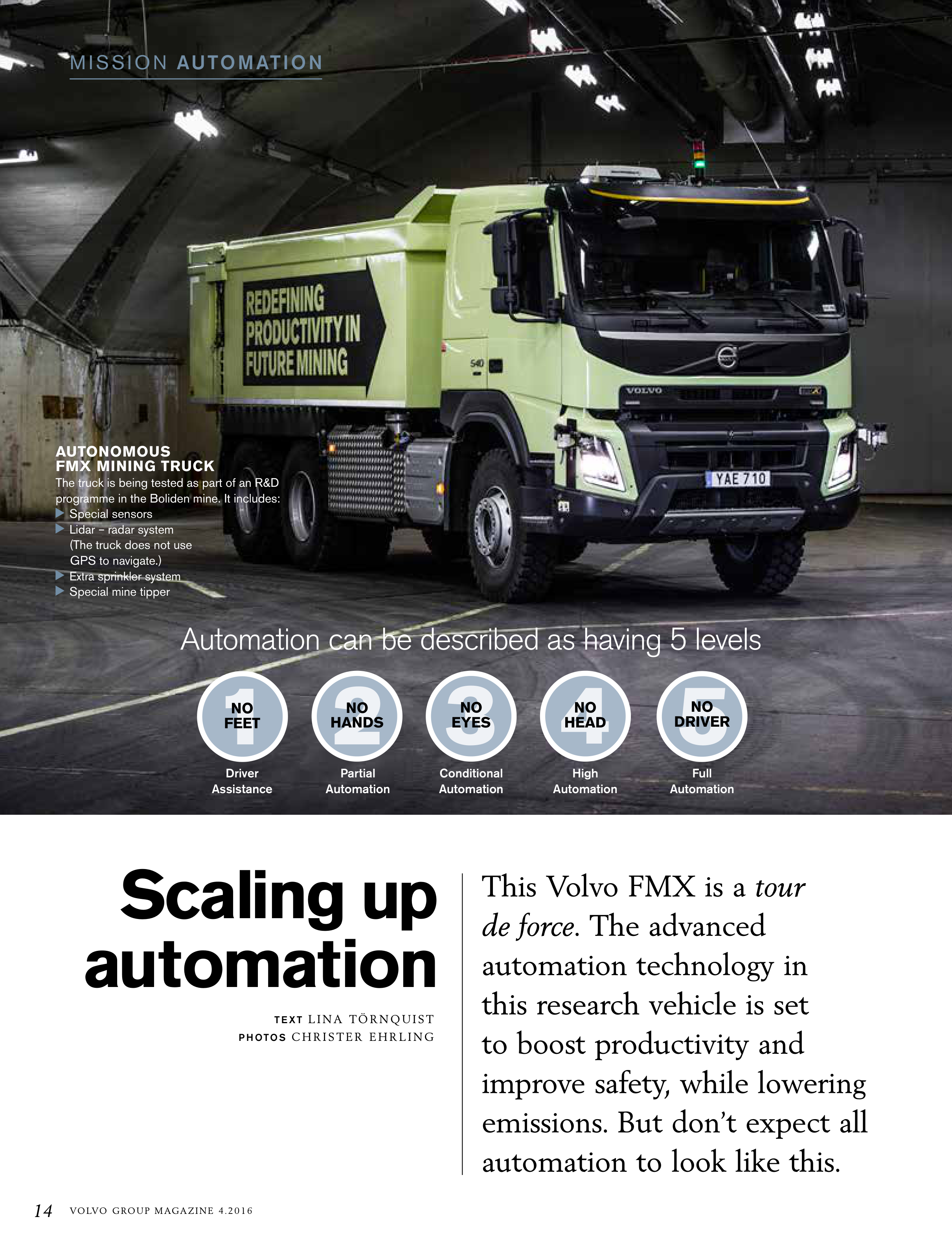 Volvo Group Magazine — page 14