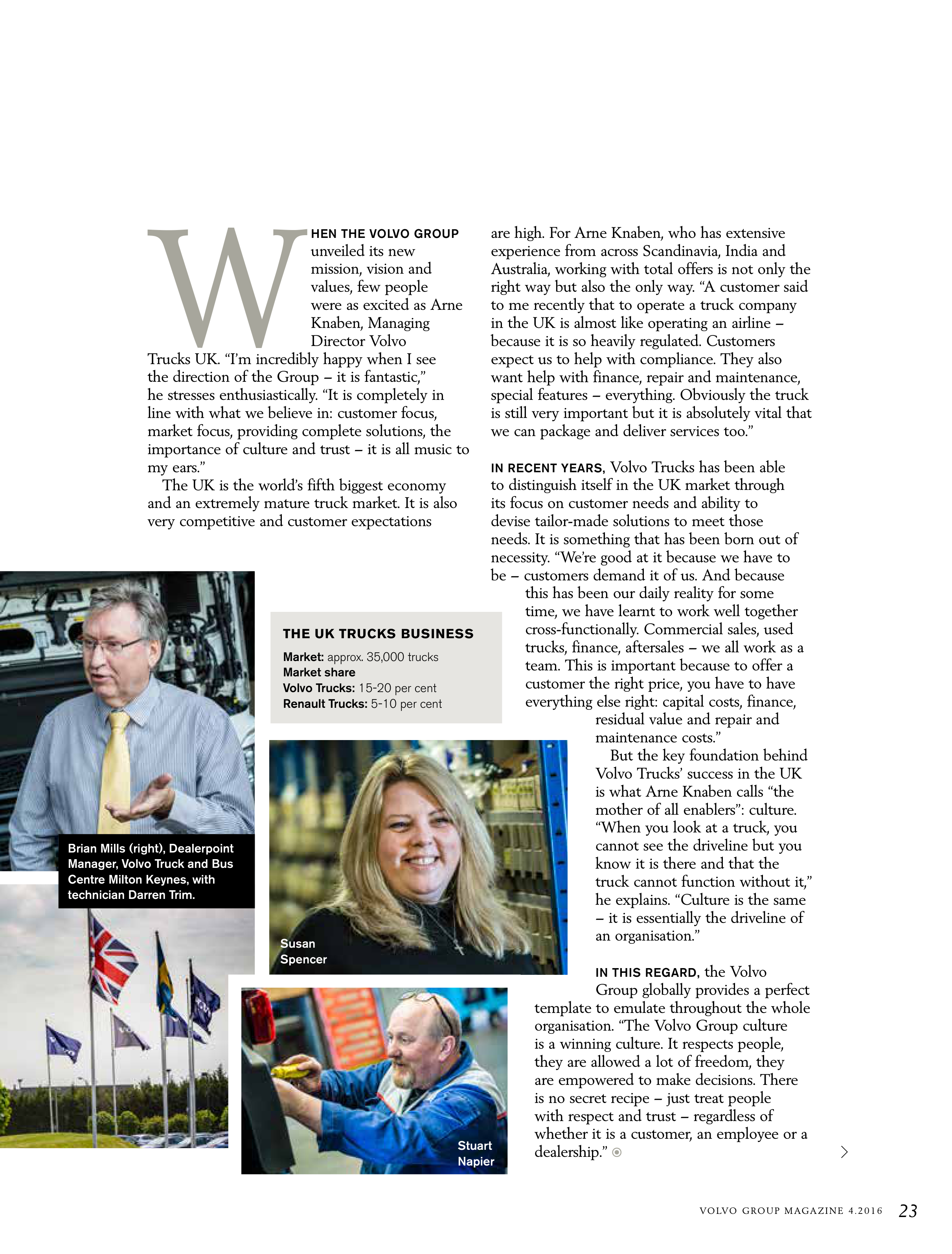 Volvo Group Magazine — page 23