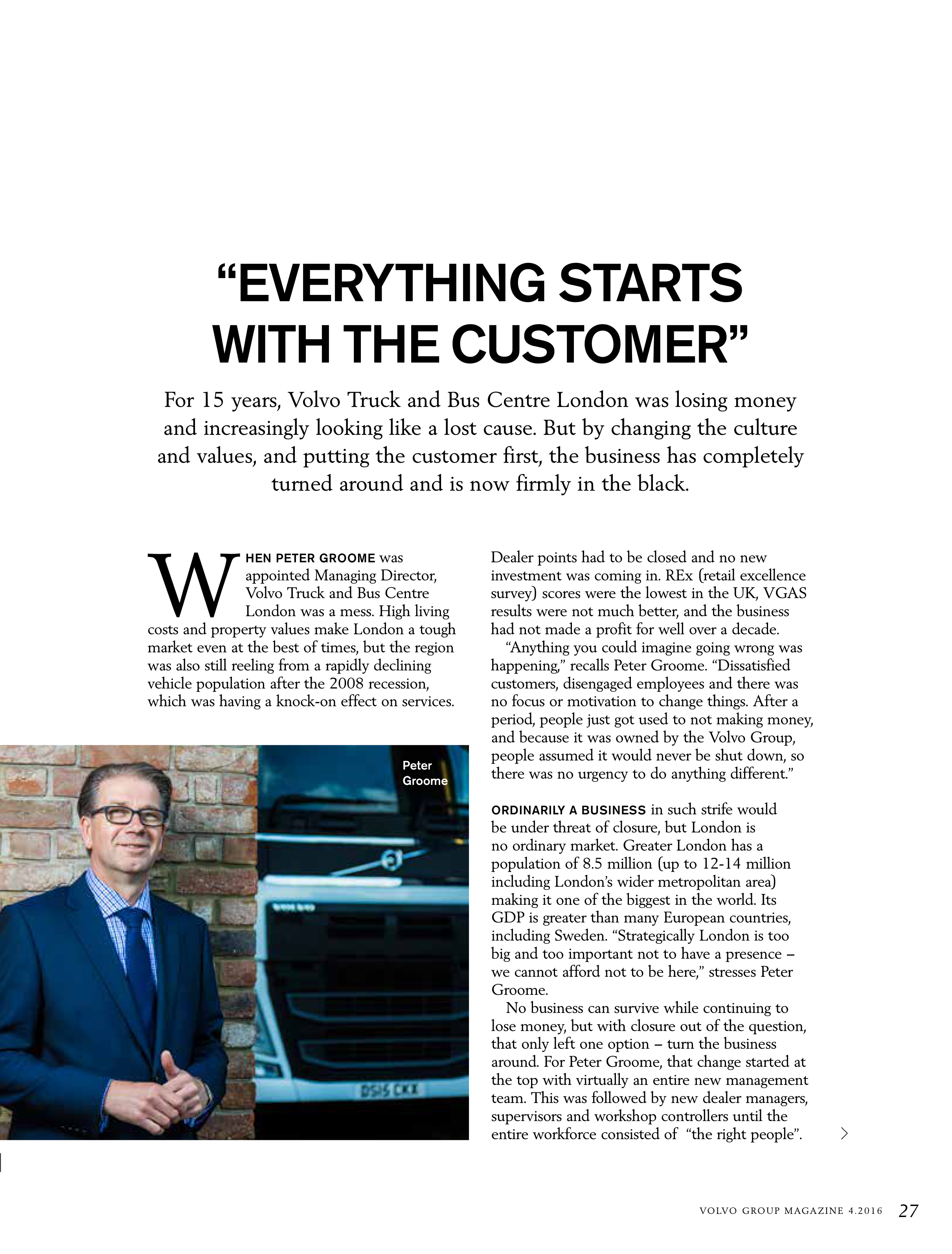 Volvo Group Magazine — page 27