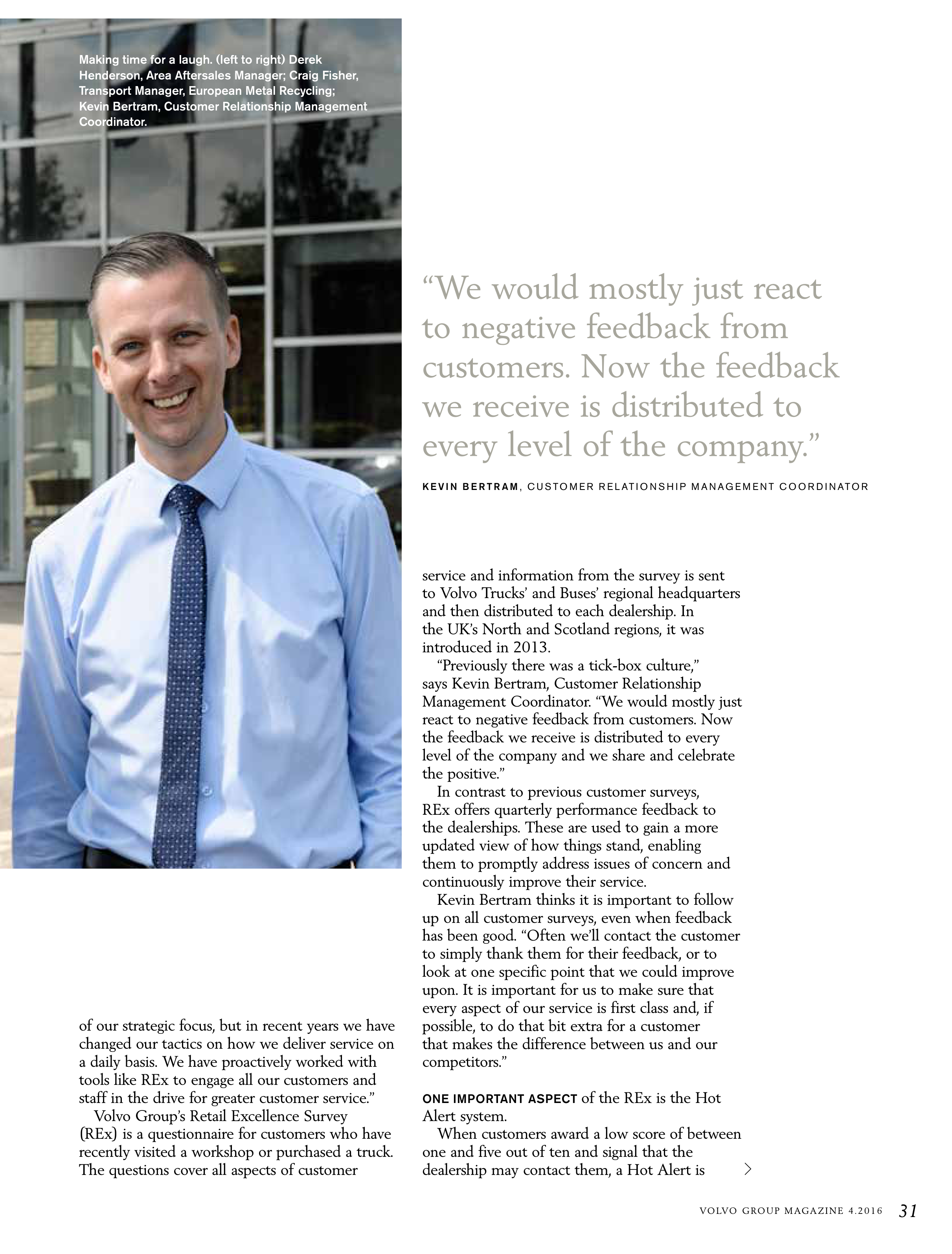 Volvo Group Magazine — page 31