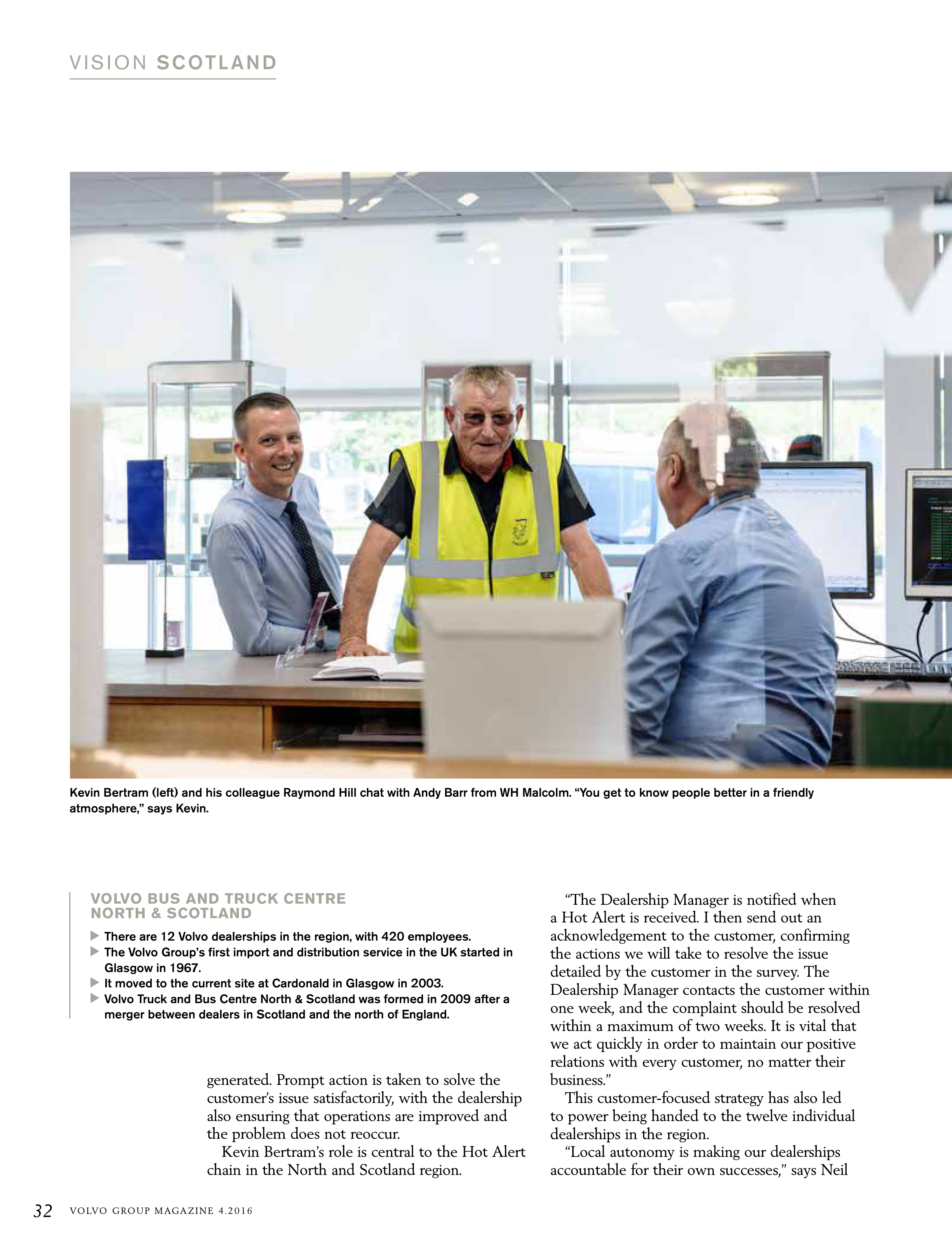 Volvo Group Magazine — page 32