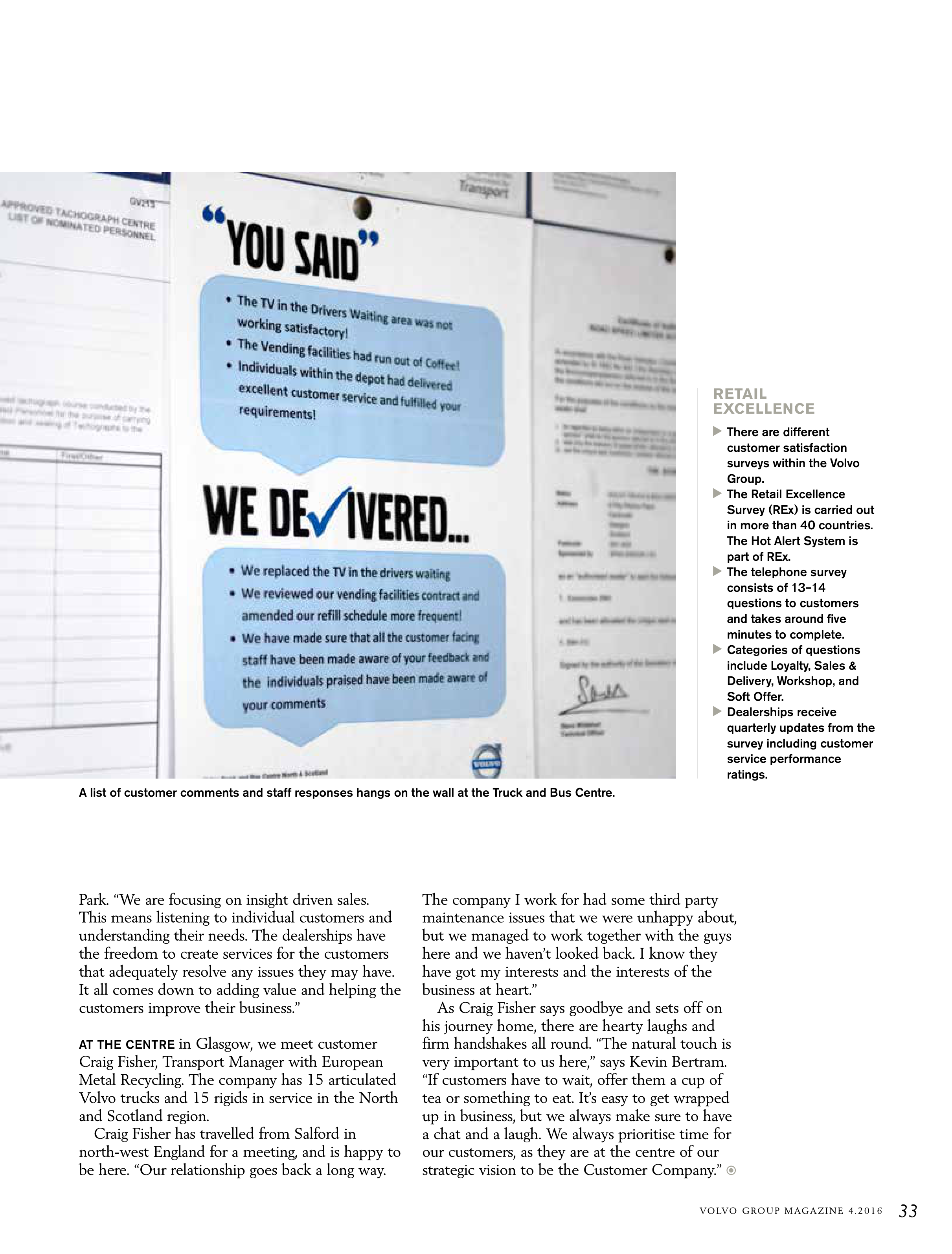 Volvo Group Magazine — page 33
