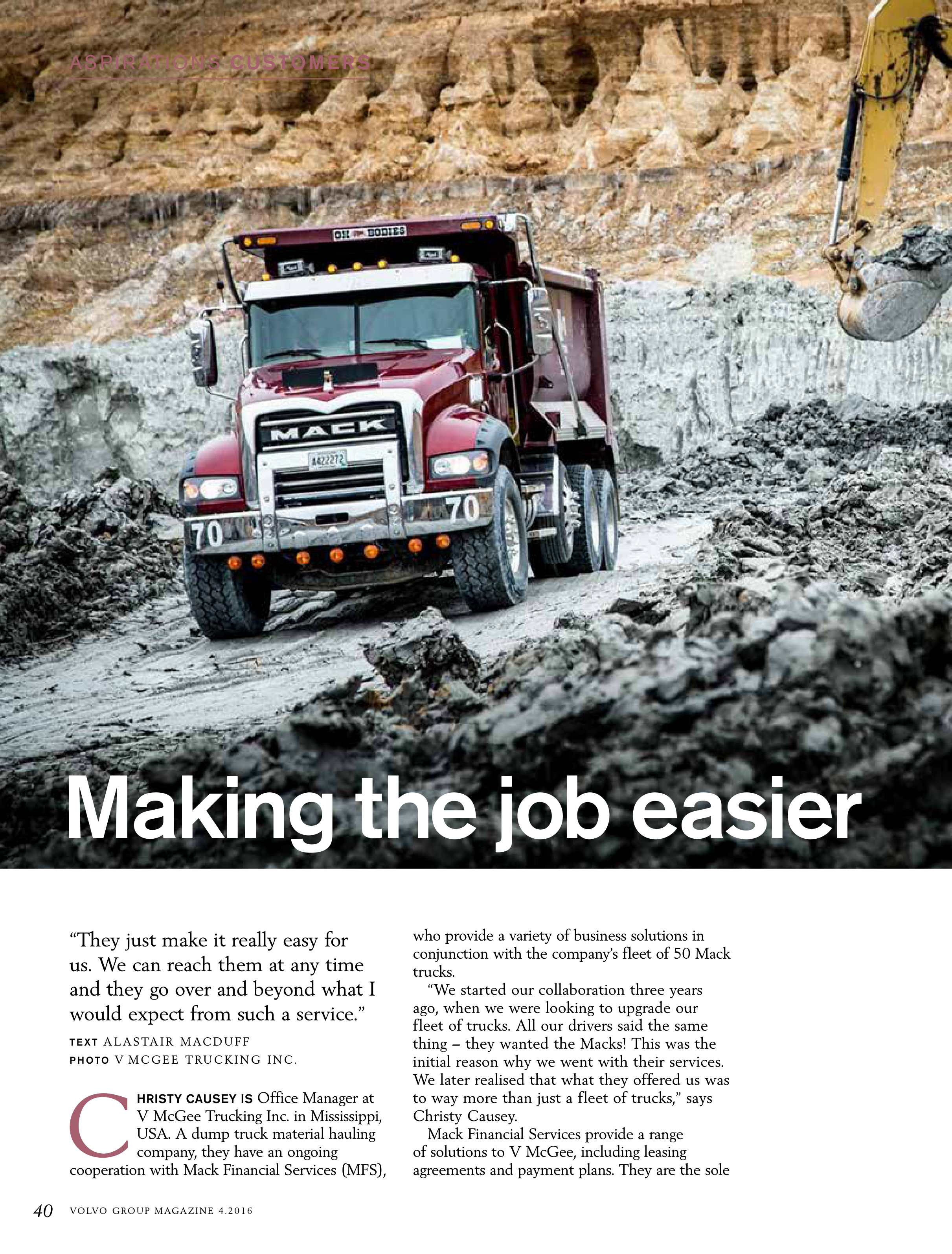Volvo Group Magazine — page 40