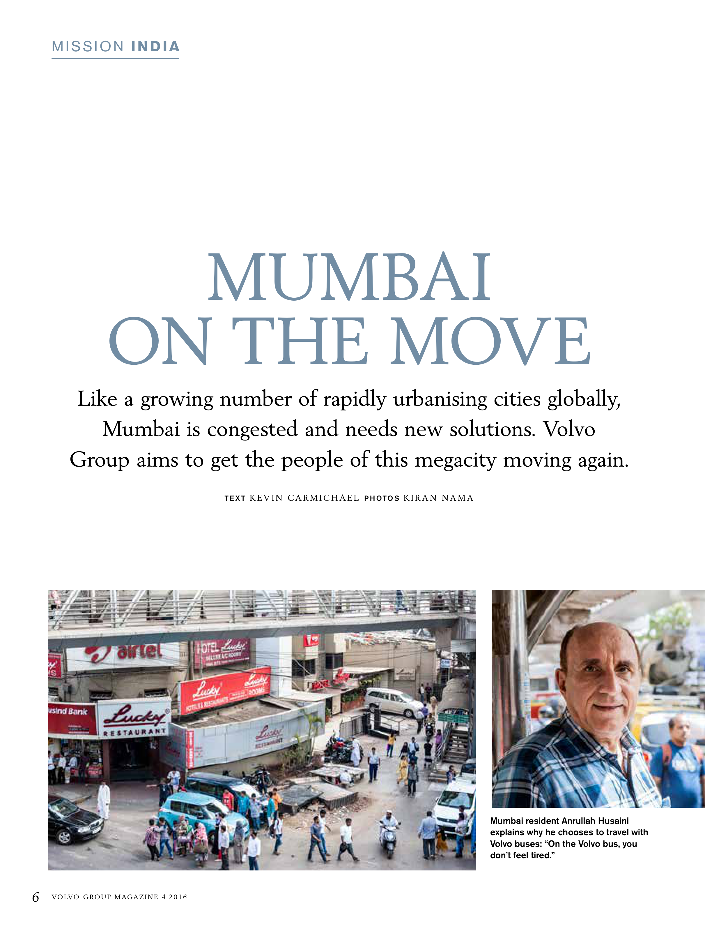 Volvo Group Magazine — page 6