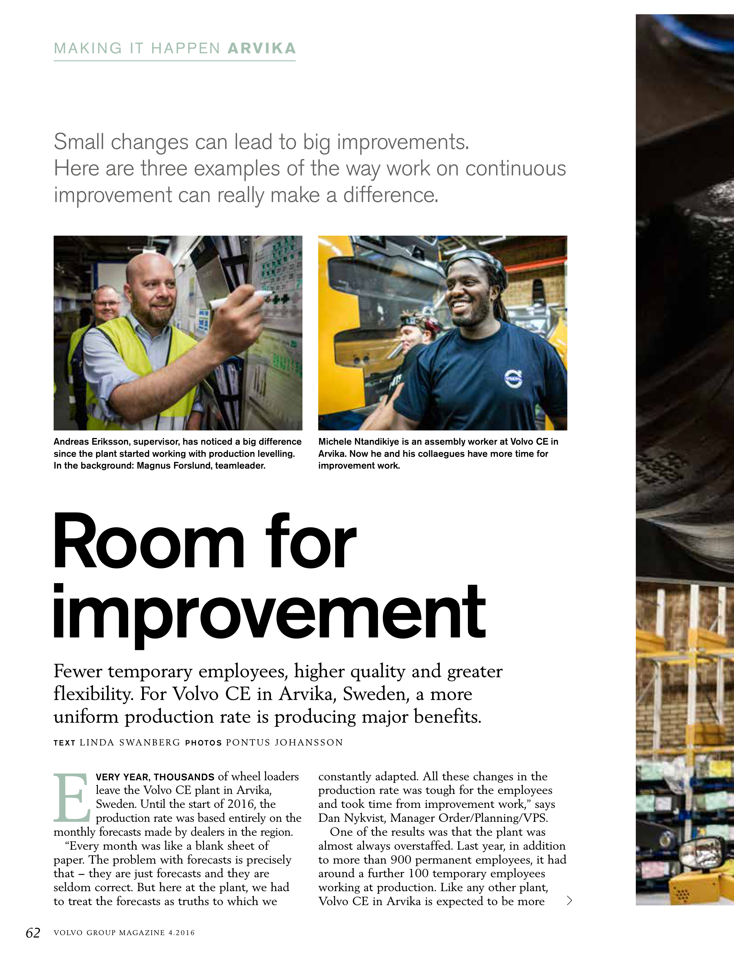 Volvo Group Magazine — page 62