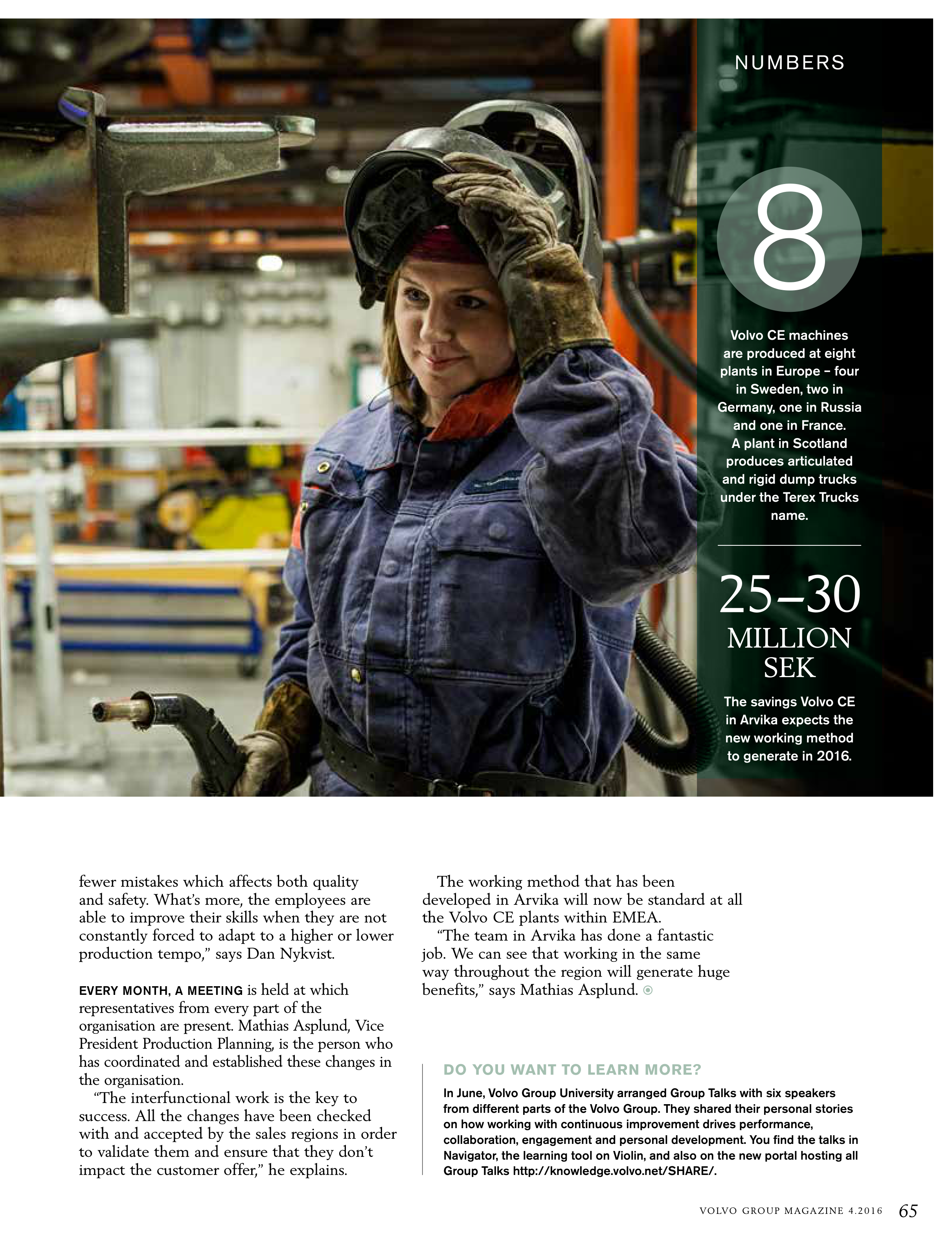 Volvo Group Magazine — page 65