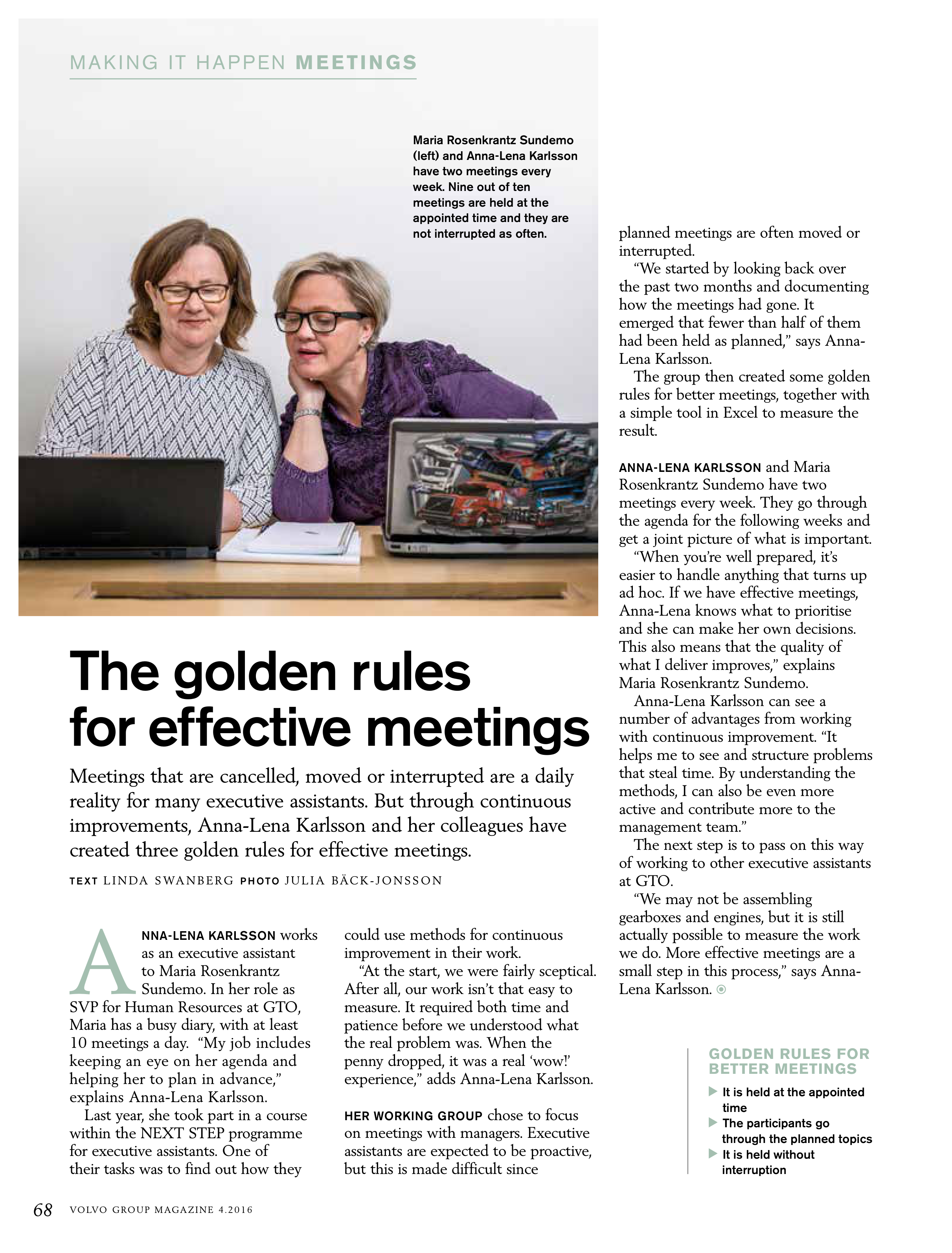 Volvo Group Magazine — page 68